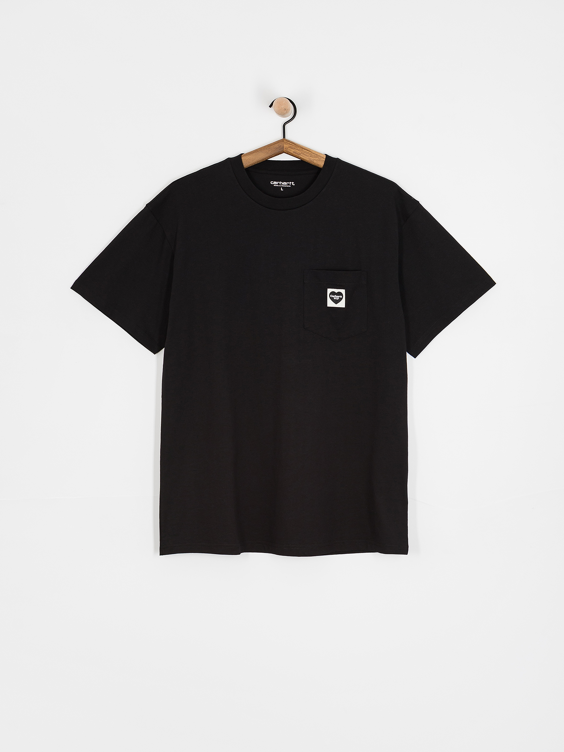 Tričko Carhartt WIP Pocket Heart (black/black)