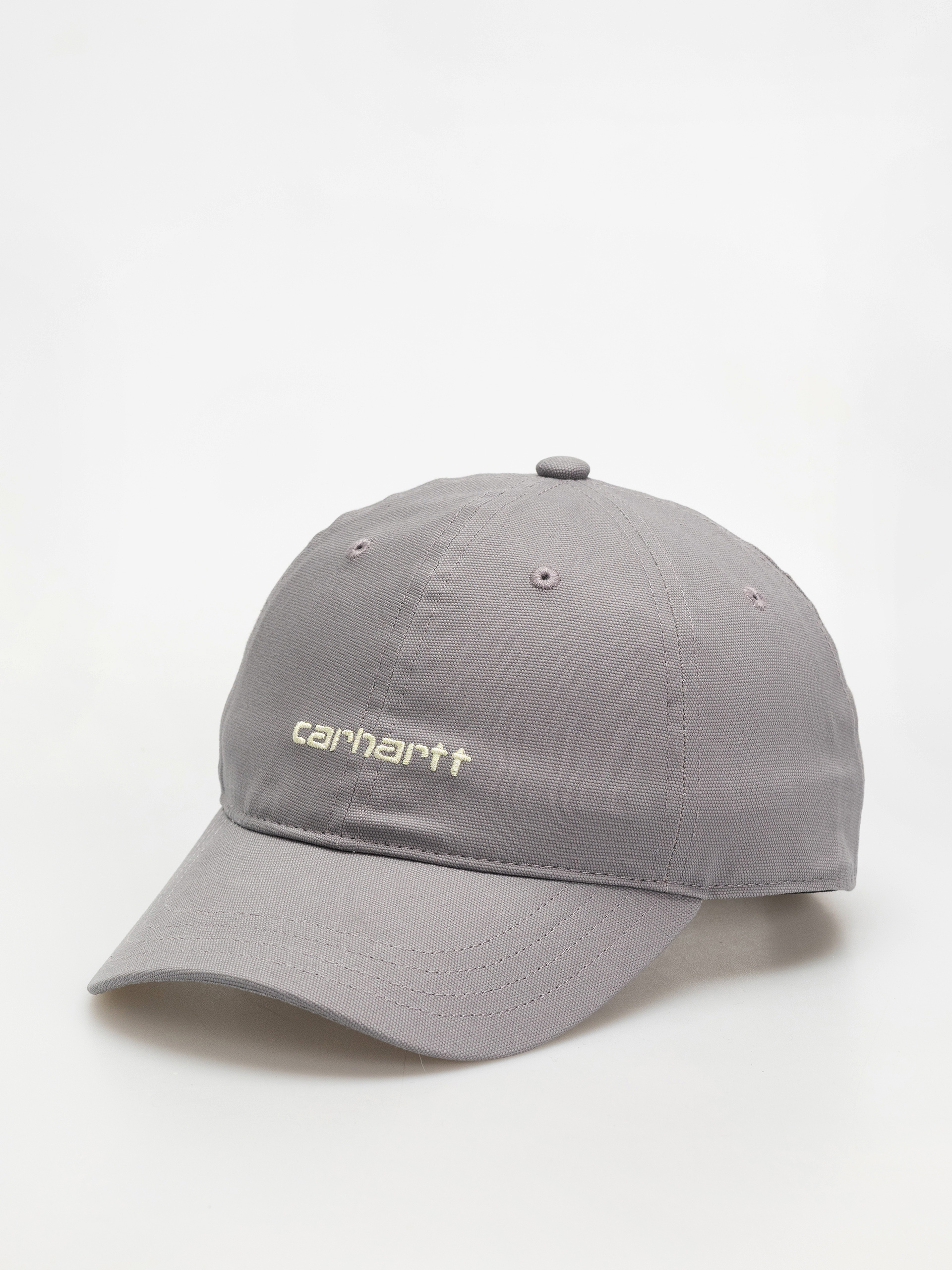 u0160iltovka Carhartt WIP Canvas Script (yosemite/air green)