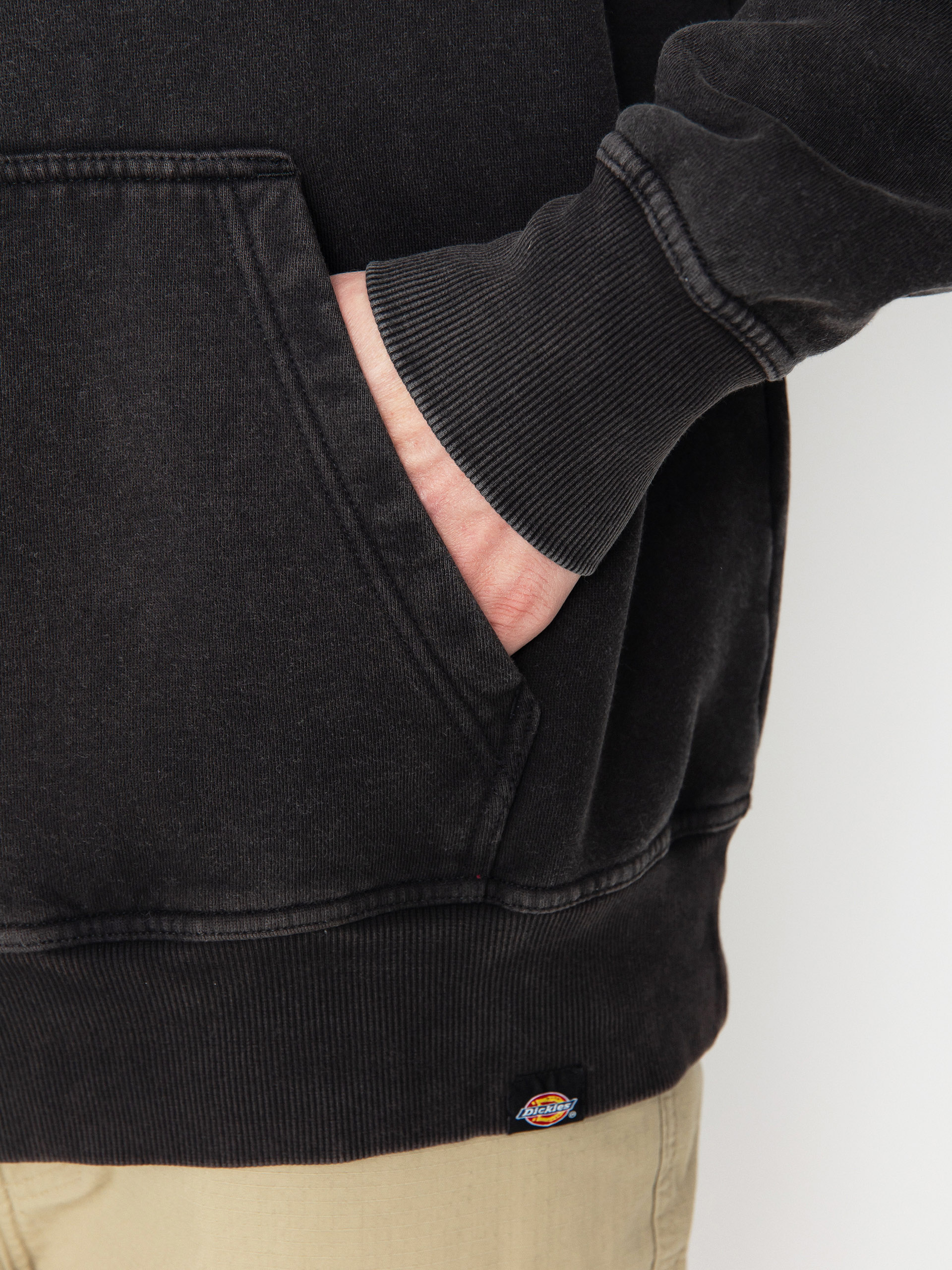 Mikina s kapucňou Dickies Plentywood HD (black)