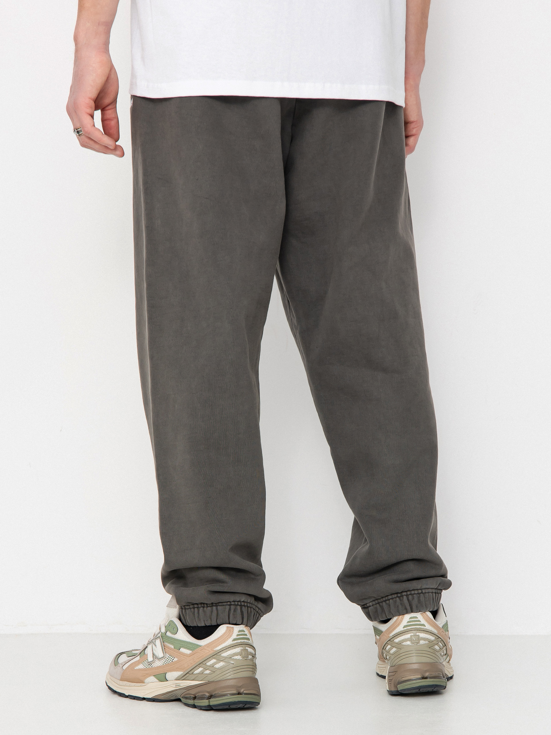 Nohavice OBEY Lowercase Pigment (pigment digital black)