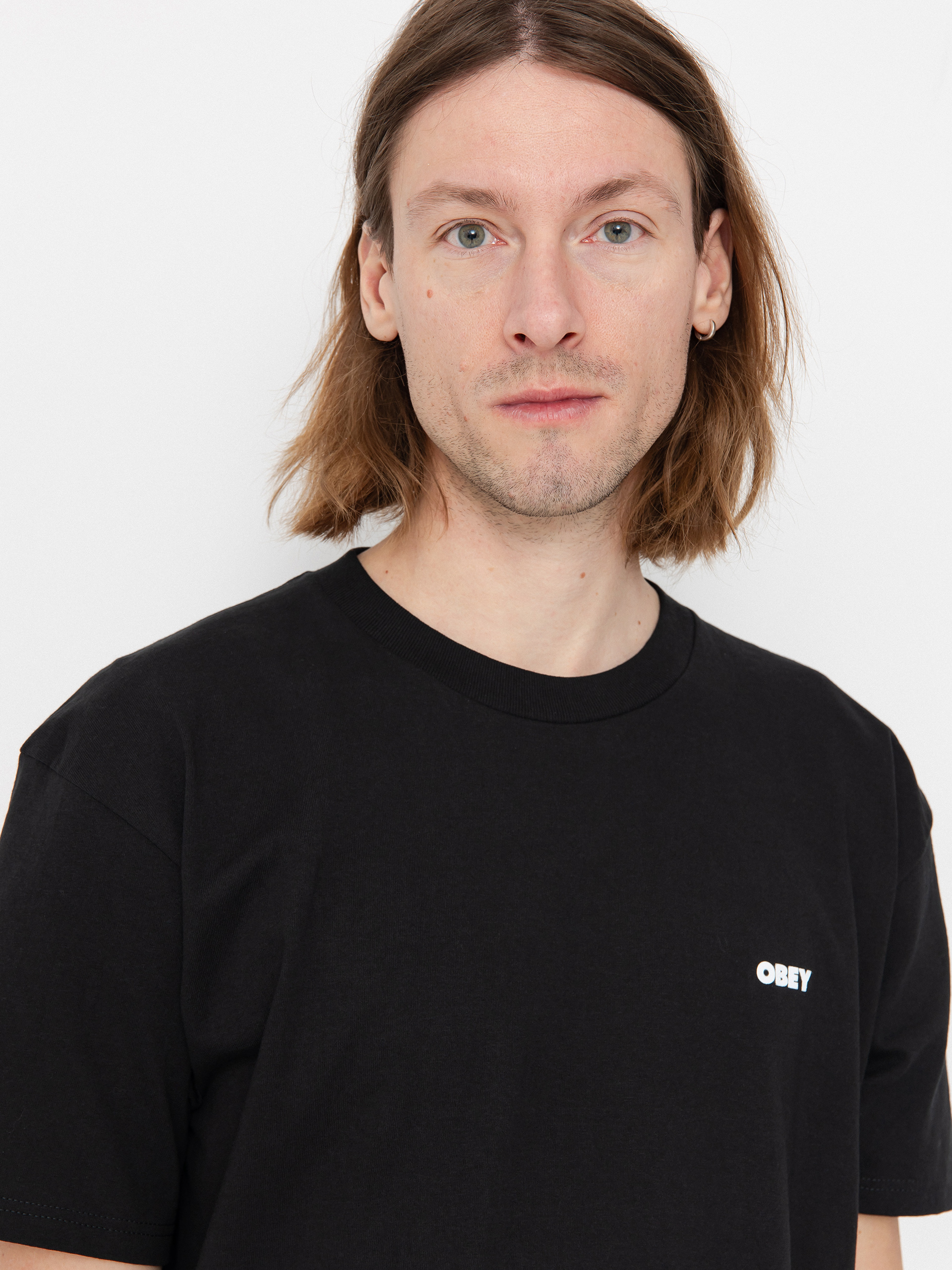 Tričko OBEY Make Art Not War (black)