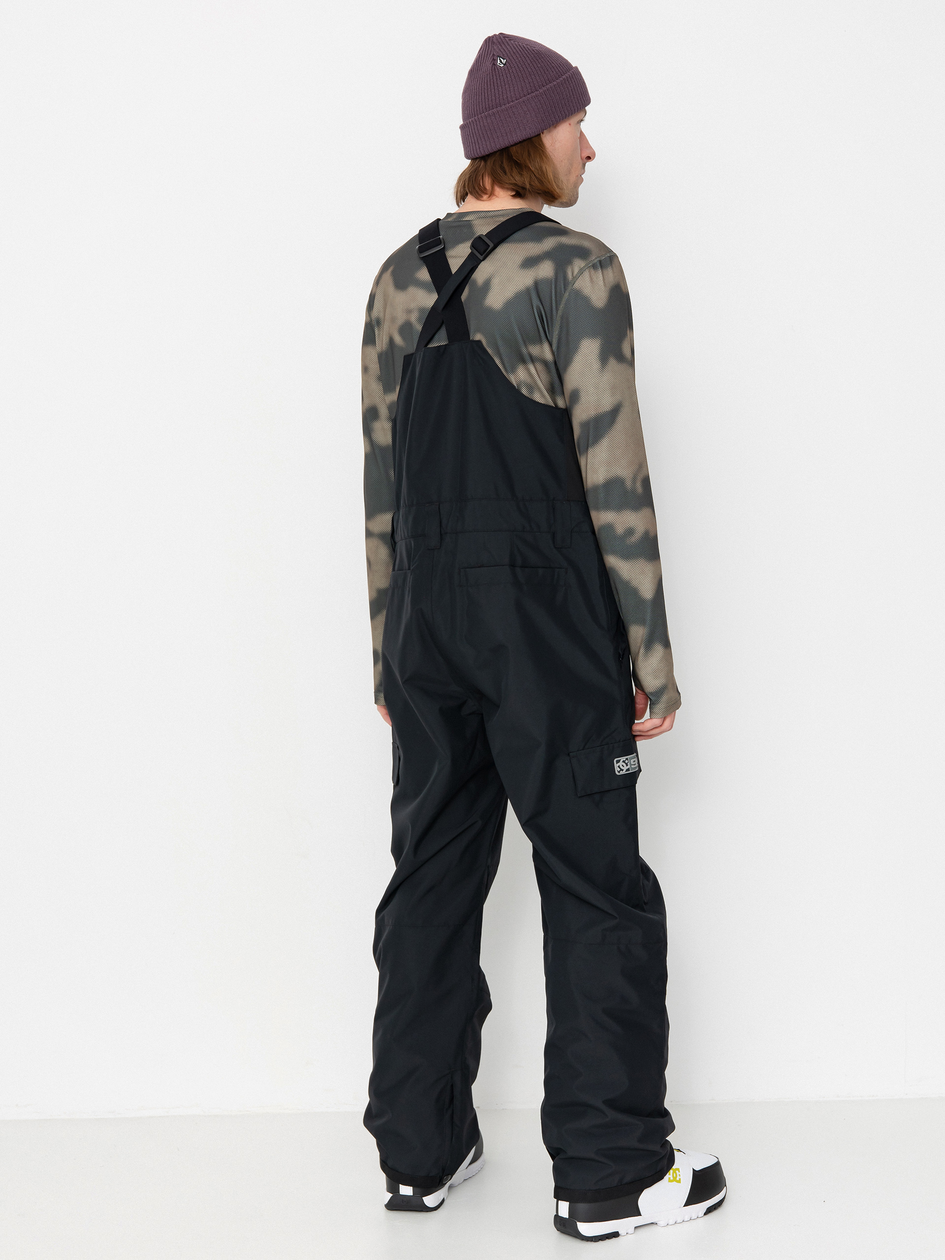 Pánske Snowboardové nohavice DC Docile Bib (black)