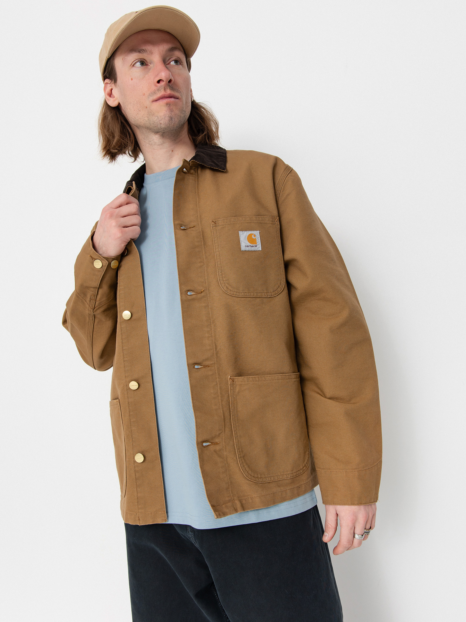 Bunda Carhartt WIP Michigan Coat (hamilton brown/tobacco)