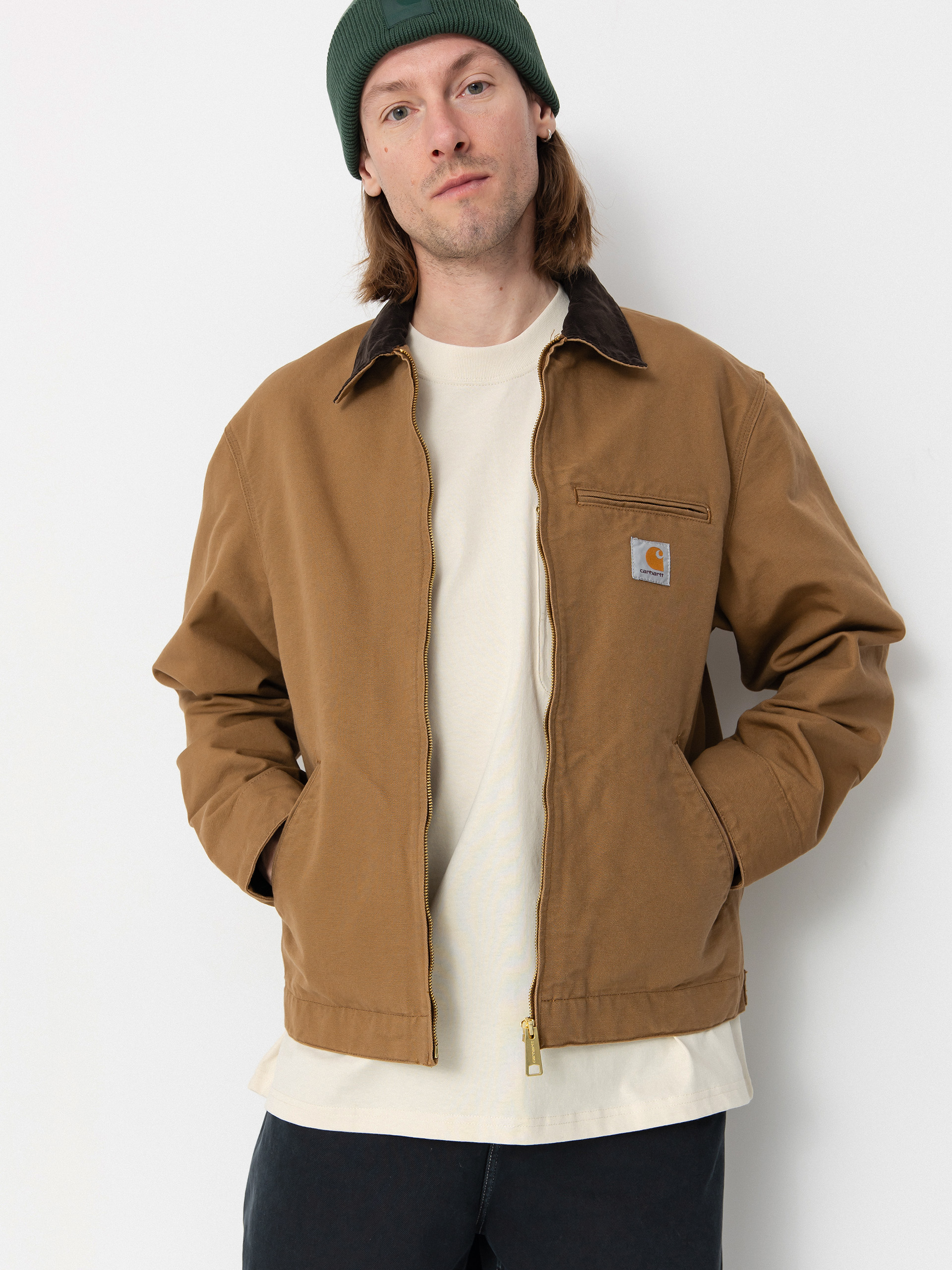 Bunda Carhartt WIP Detroit (hamilton brown/tobacco)