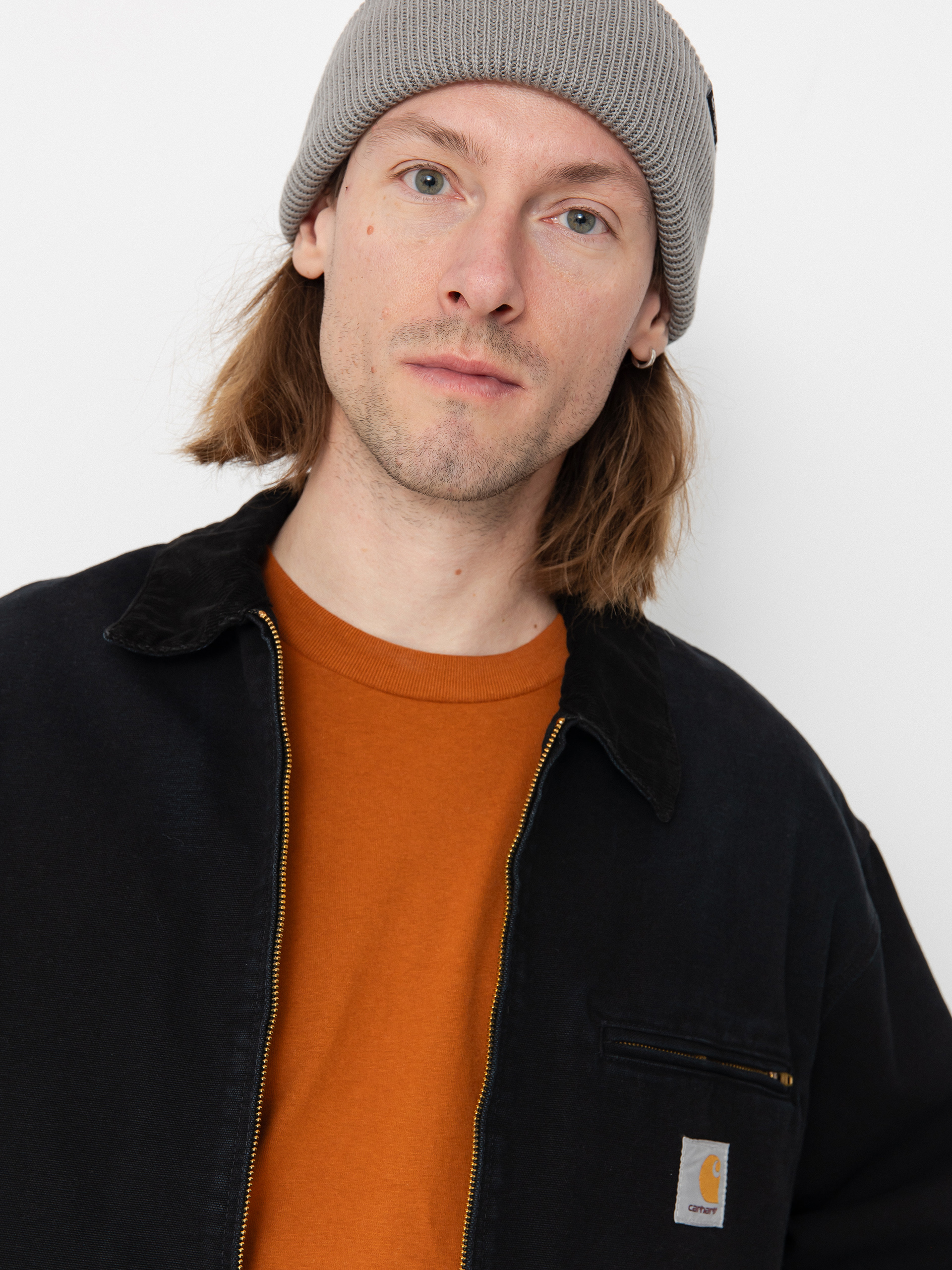 Bunda Carhartt WIP OG Detroit (black/black)