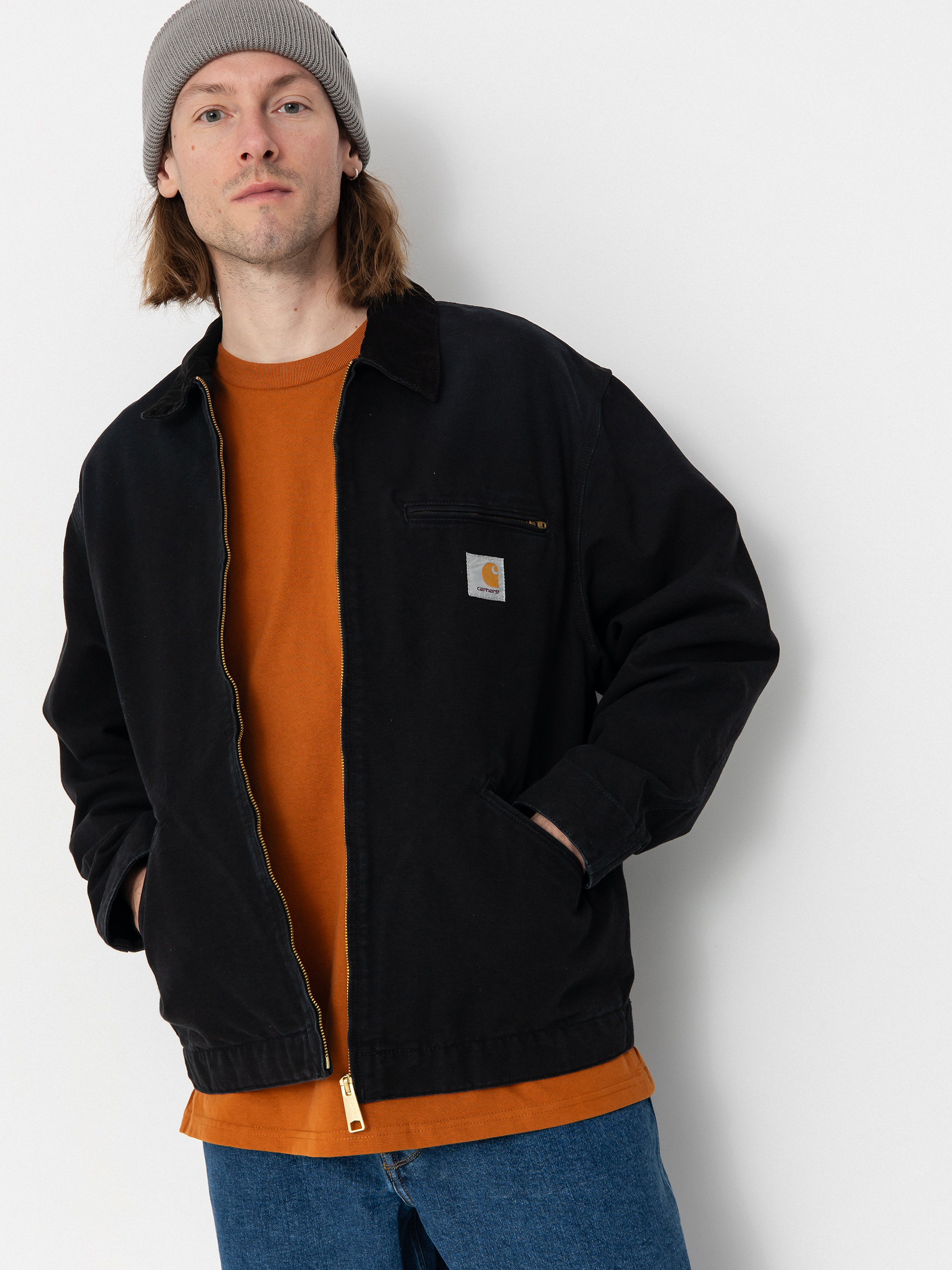 Bunda Carhartt WIP OG Detroit (black/black)