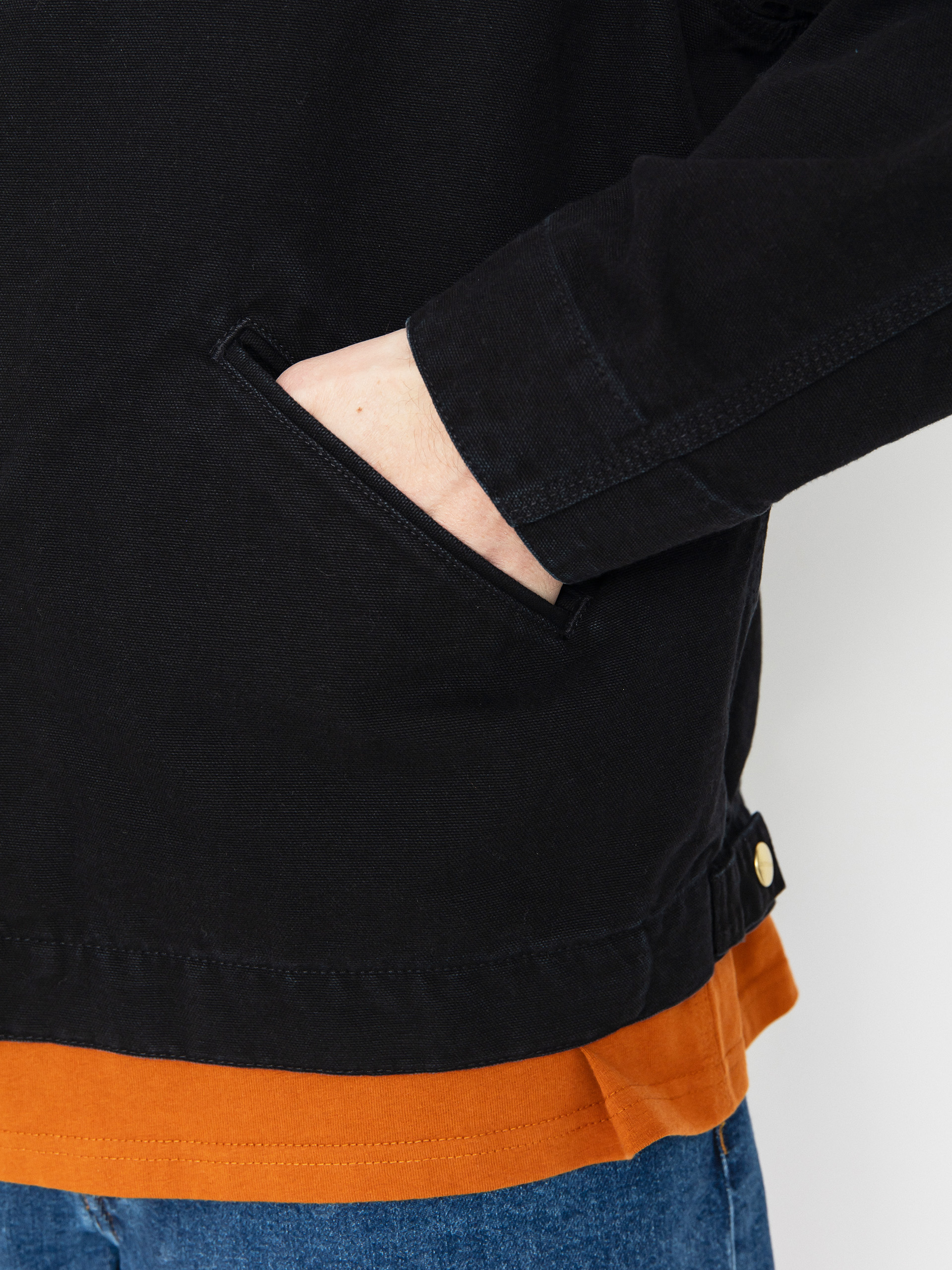 Bunda Carhartt WIP OG Detroit (black/black)