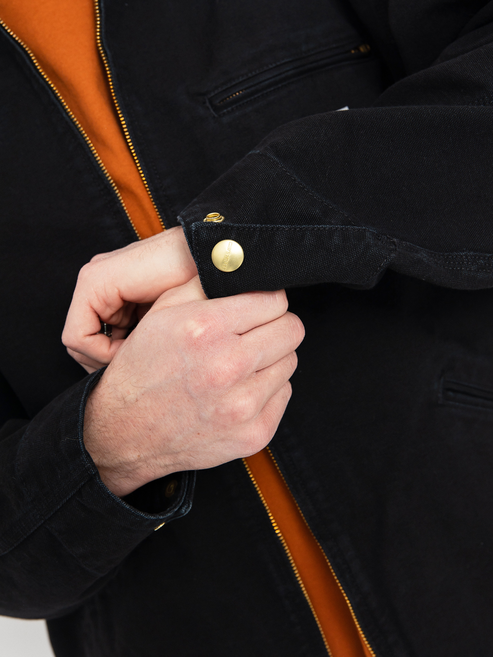 Bunda Carhartt WIP OG Detroit (black/black)