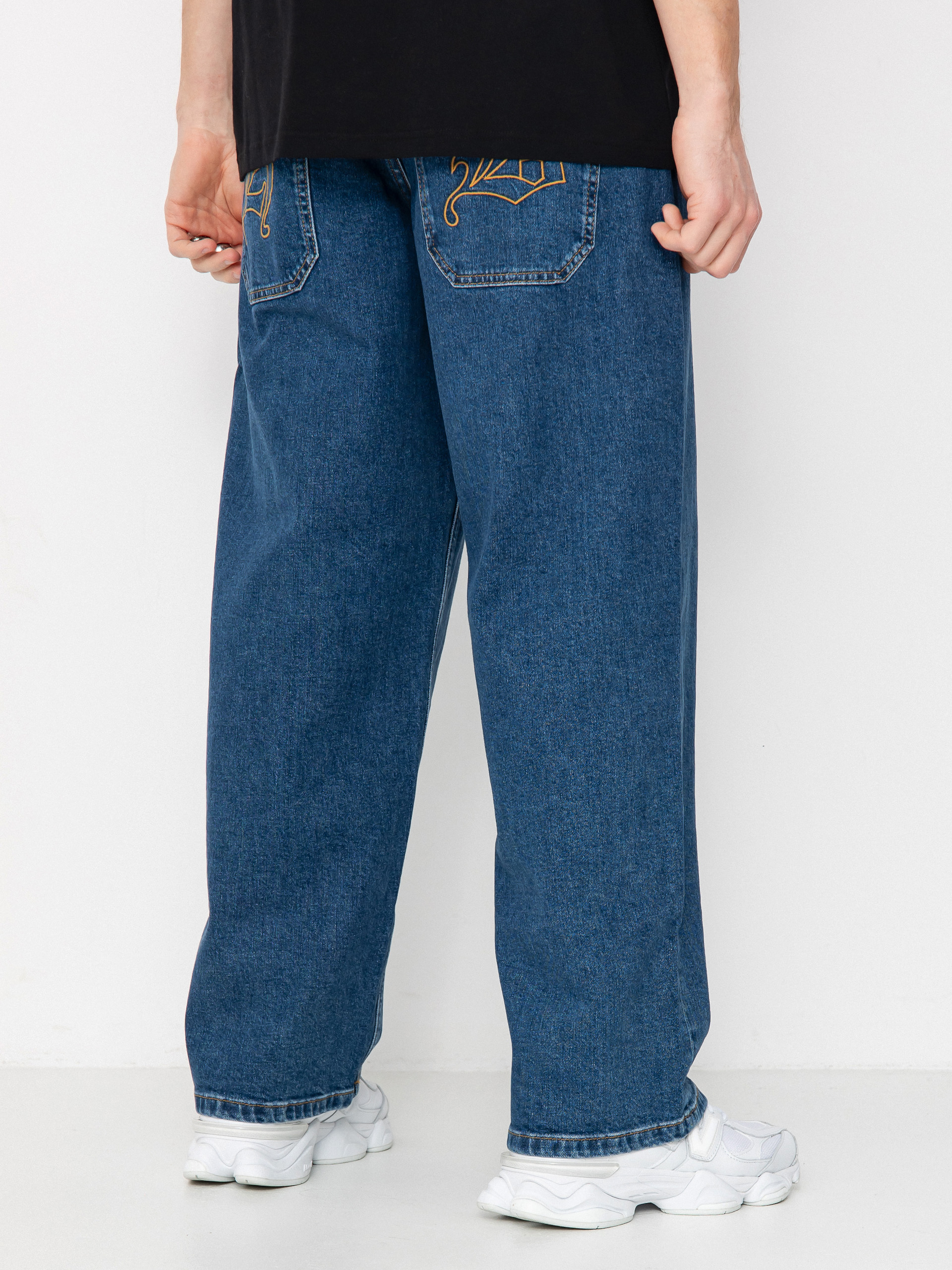 Nohavice Homeboy X Tra Monster Gothic Denim (washed blue)
