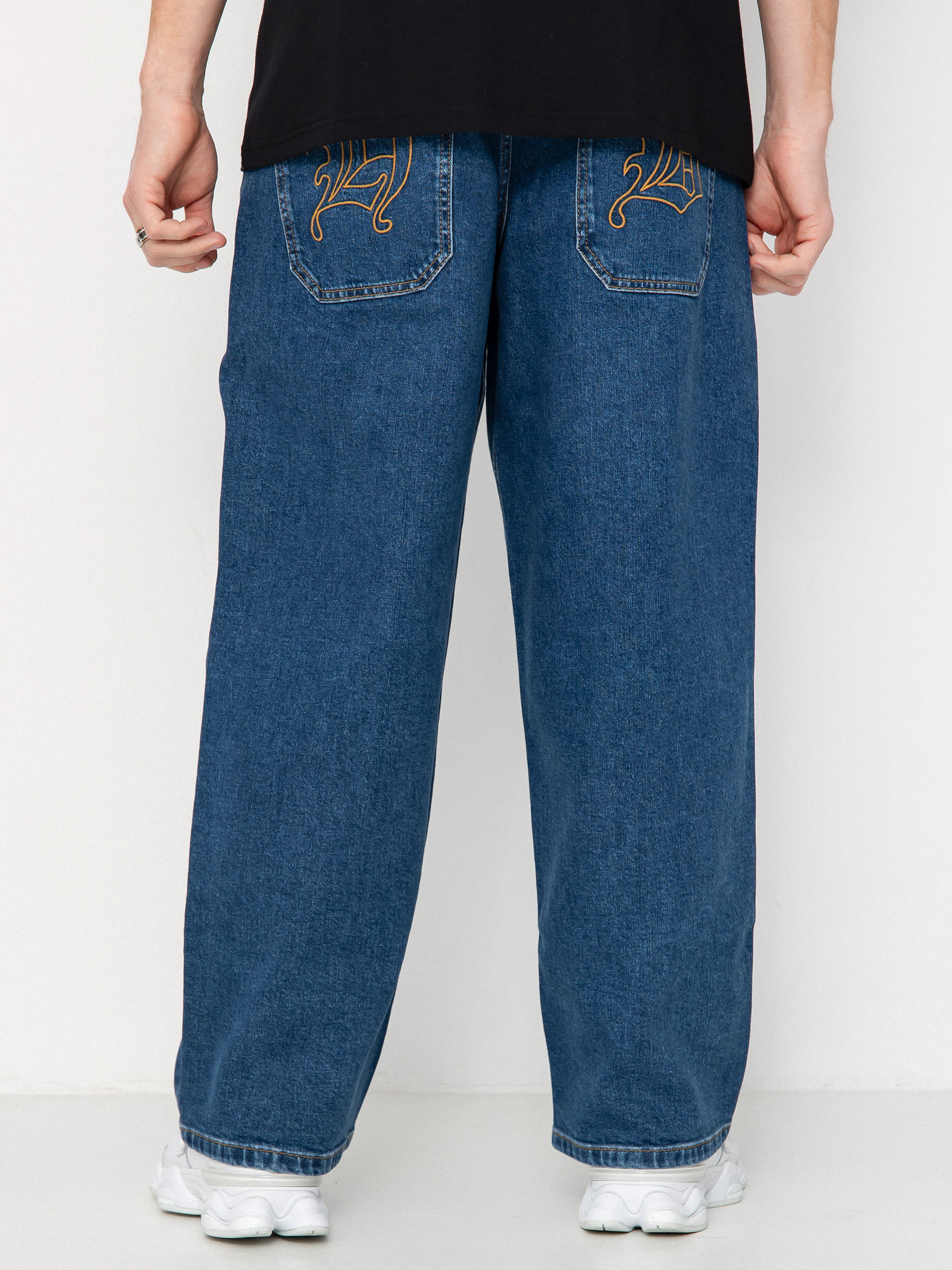 Nohavice Homeboy X Tra Monster Gothic Denim (washed blue)