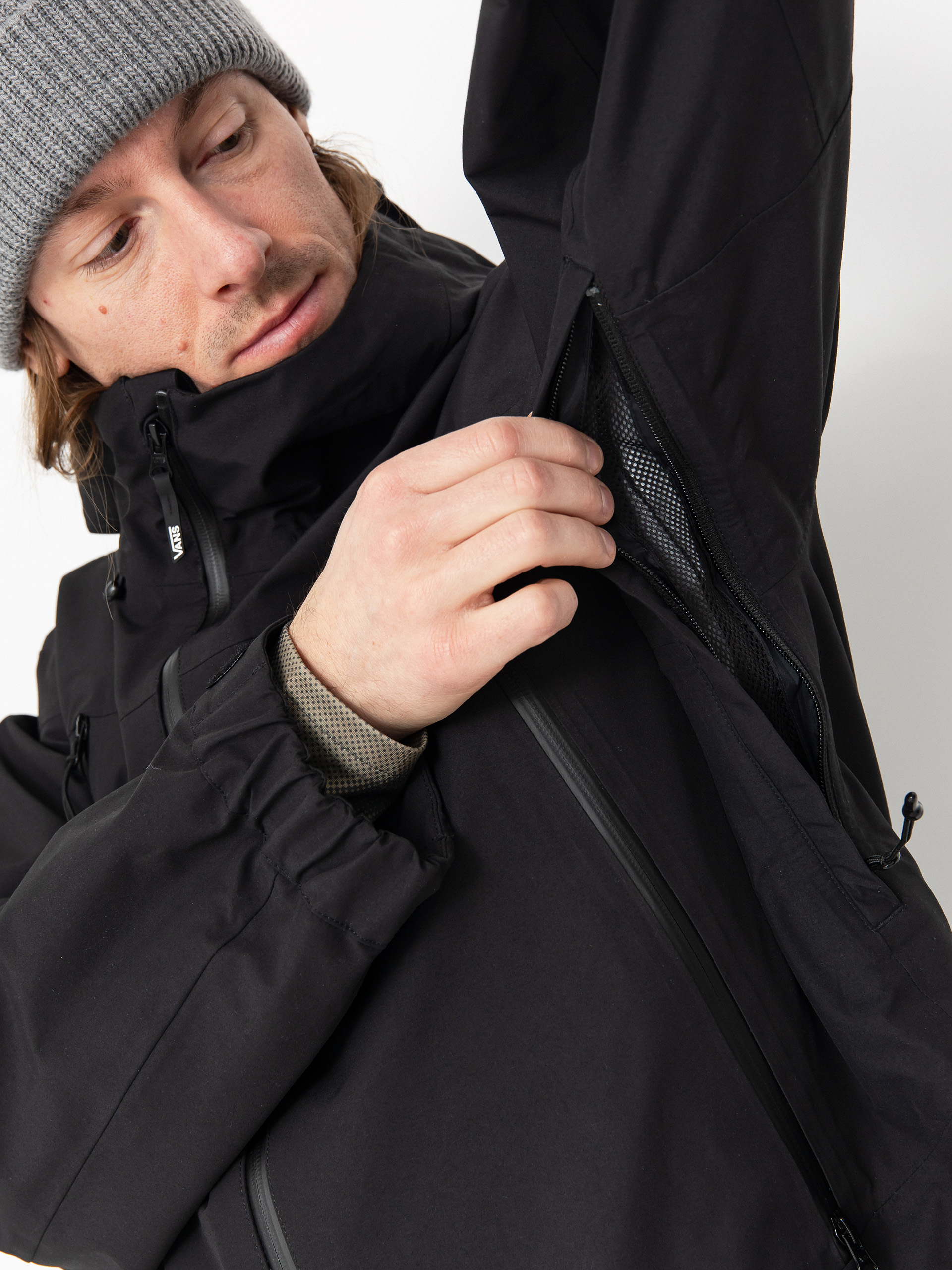 Pánska Snowboardová bunda Vans Mte High Country 3L (black)