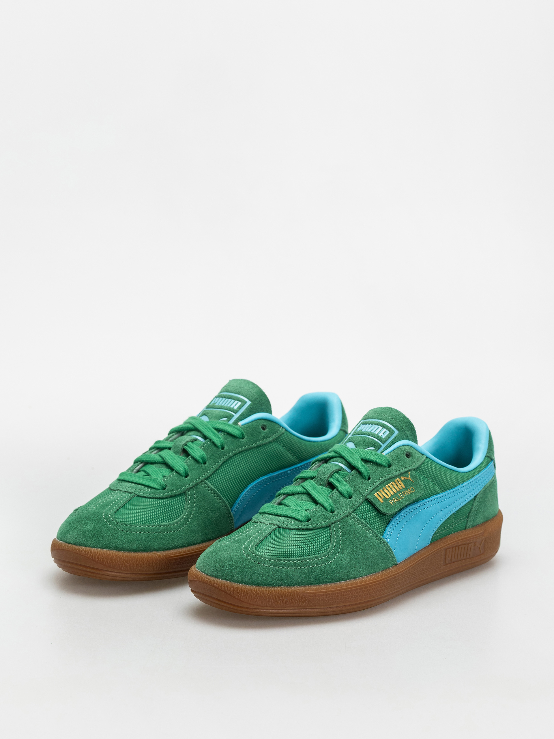 Topánky Puma Palermo Vintage Update (archive green bright aqua)