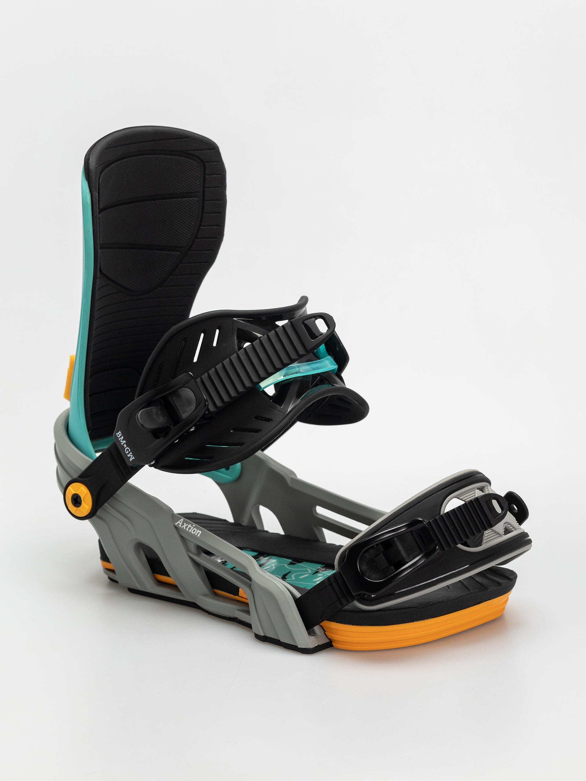 Snowboardové viazanie Bent Metal Axtion (grey/green)