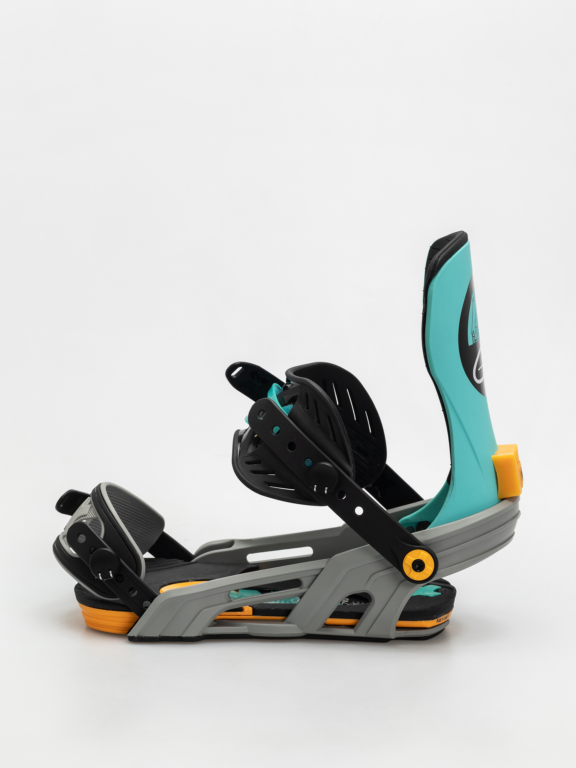 Pánske Snowboardové viazanie Bent Metal Axtion (grey/green)