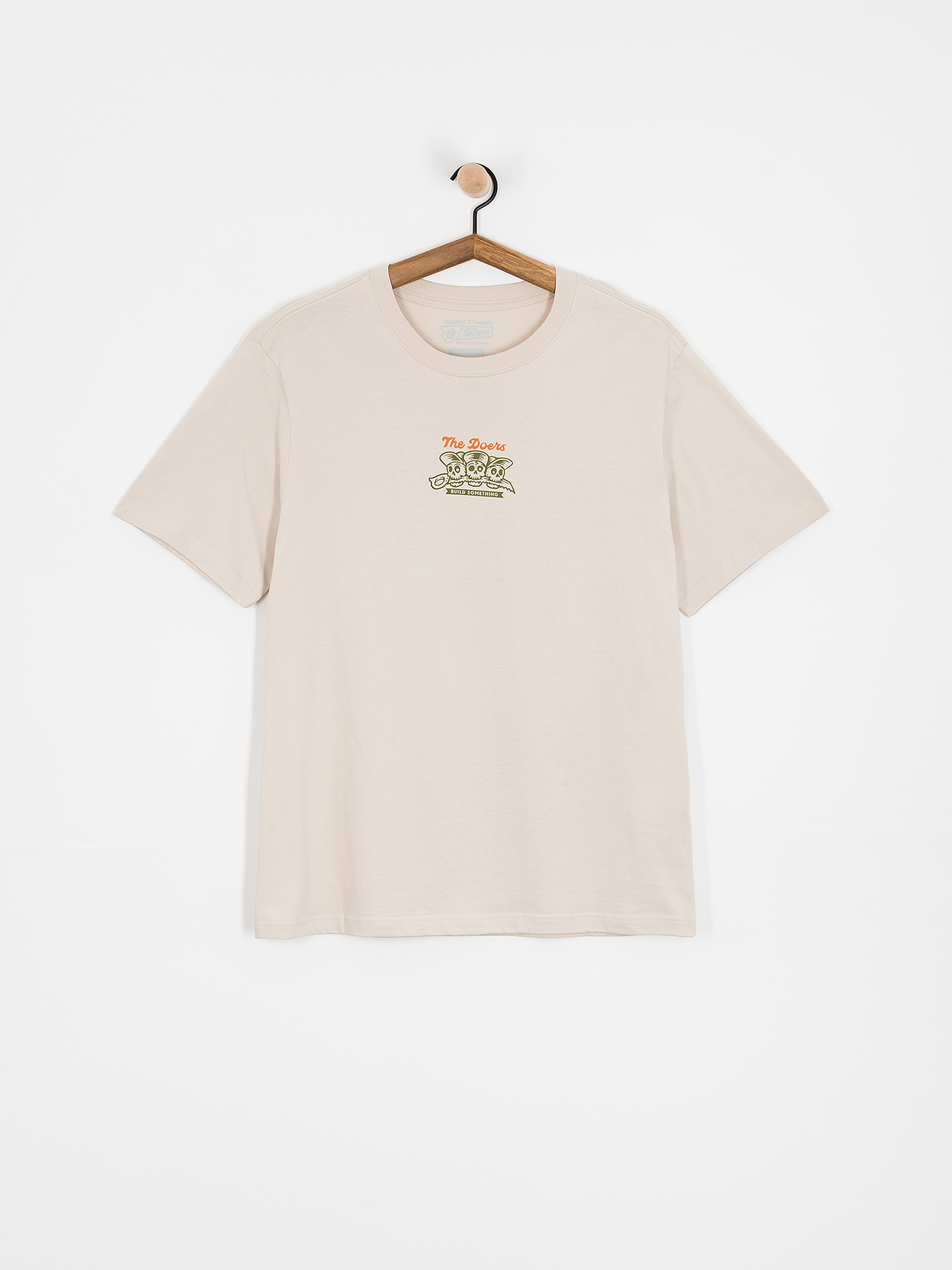 Tričko Element Timber Skeleton Gang (oat milk)