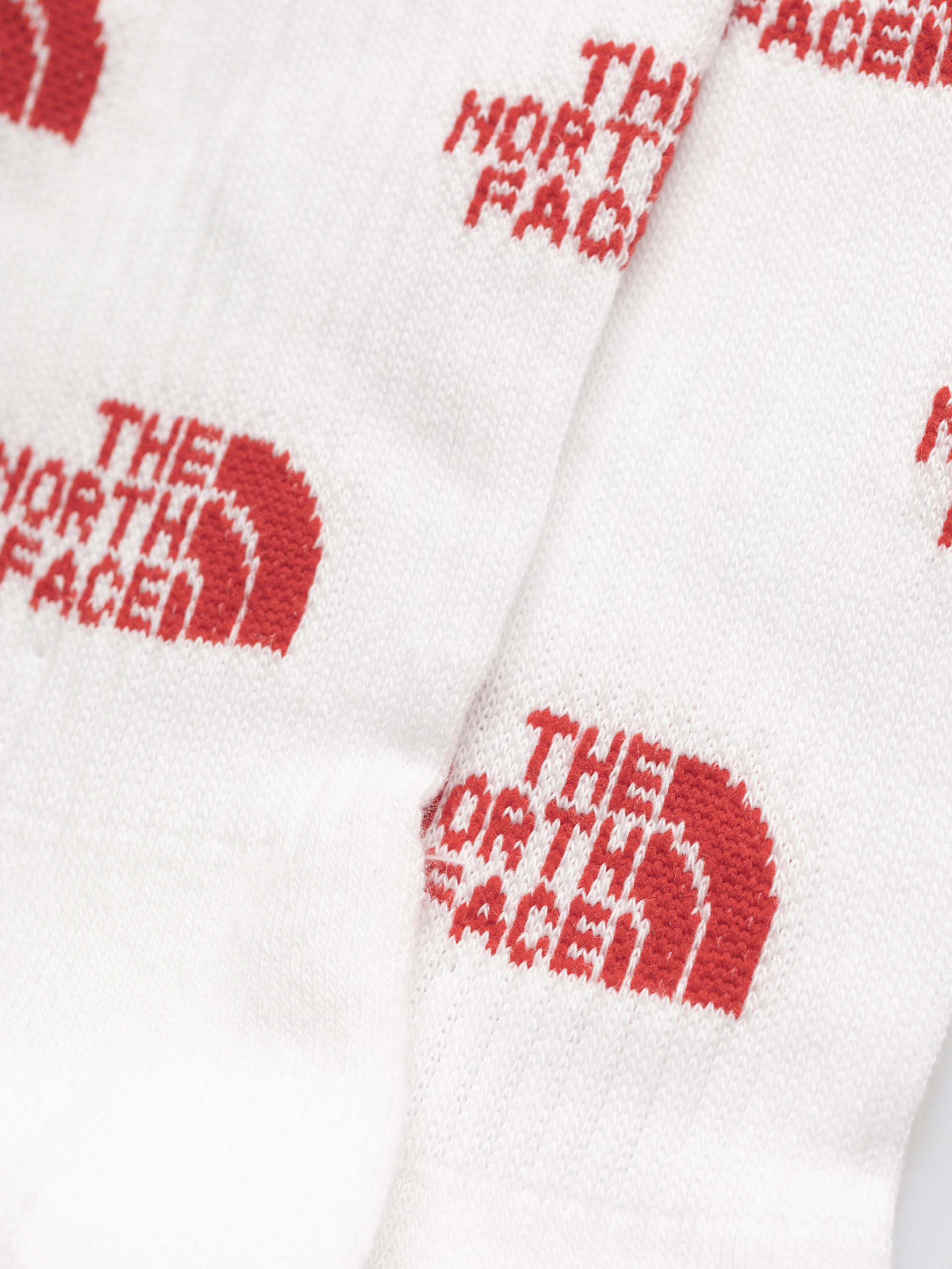 Ponožky The North Face Everyday Crew Logo 2P (tnf whte/tnf red/tnf black)