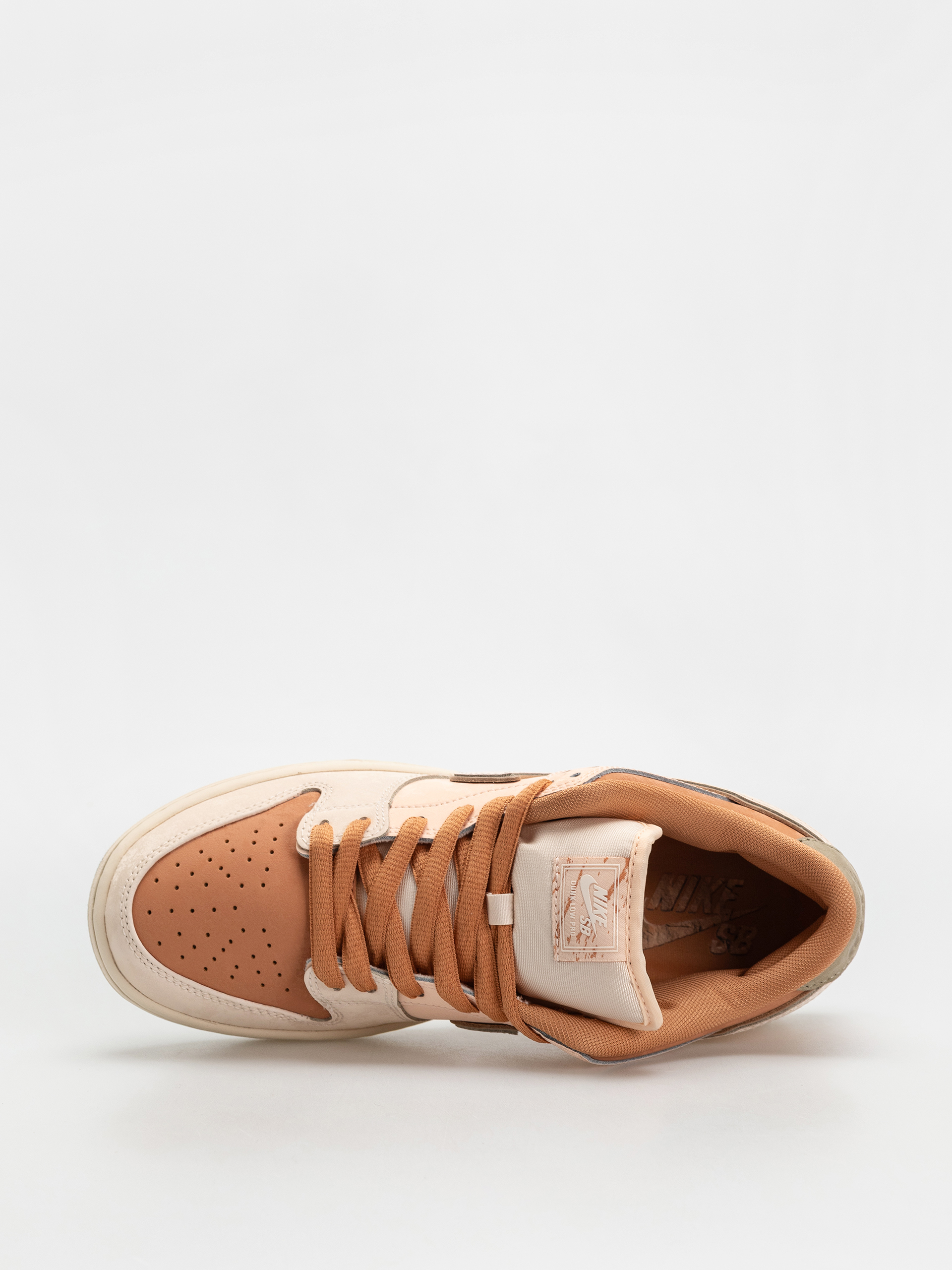 Topánky Nike SB Dunk Low Pro Prm (amber brown/guava ice crimson tint hemp)