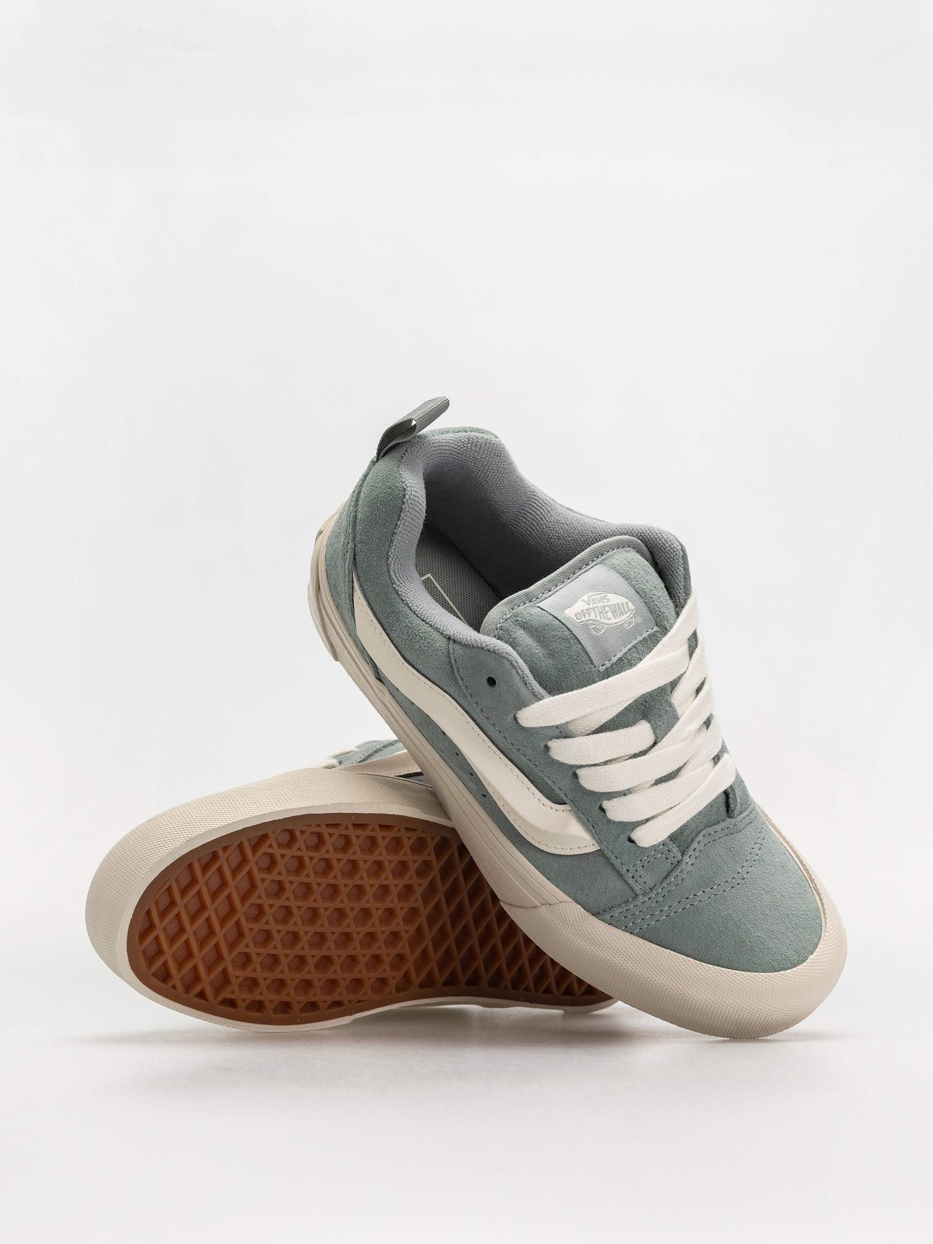Topánky Vans Knu Skool (pig suede puritan gray)