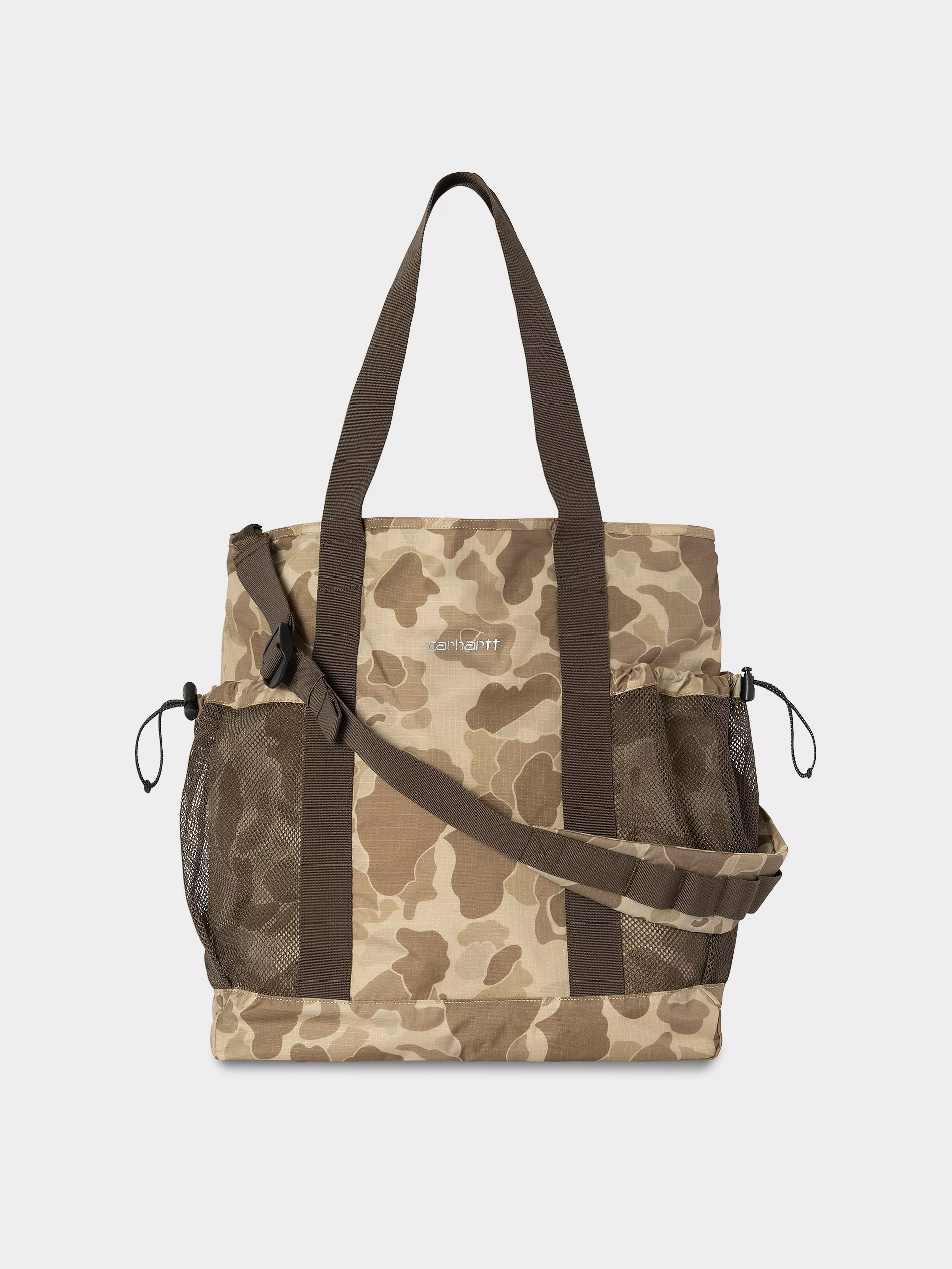 Tau0161ka Carhartt WIP Irwin Tote (camo duck/desert/liberica/black)