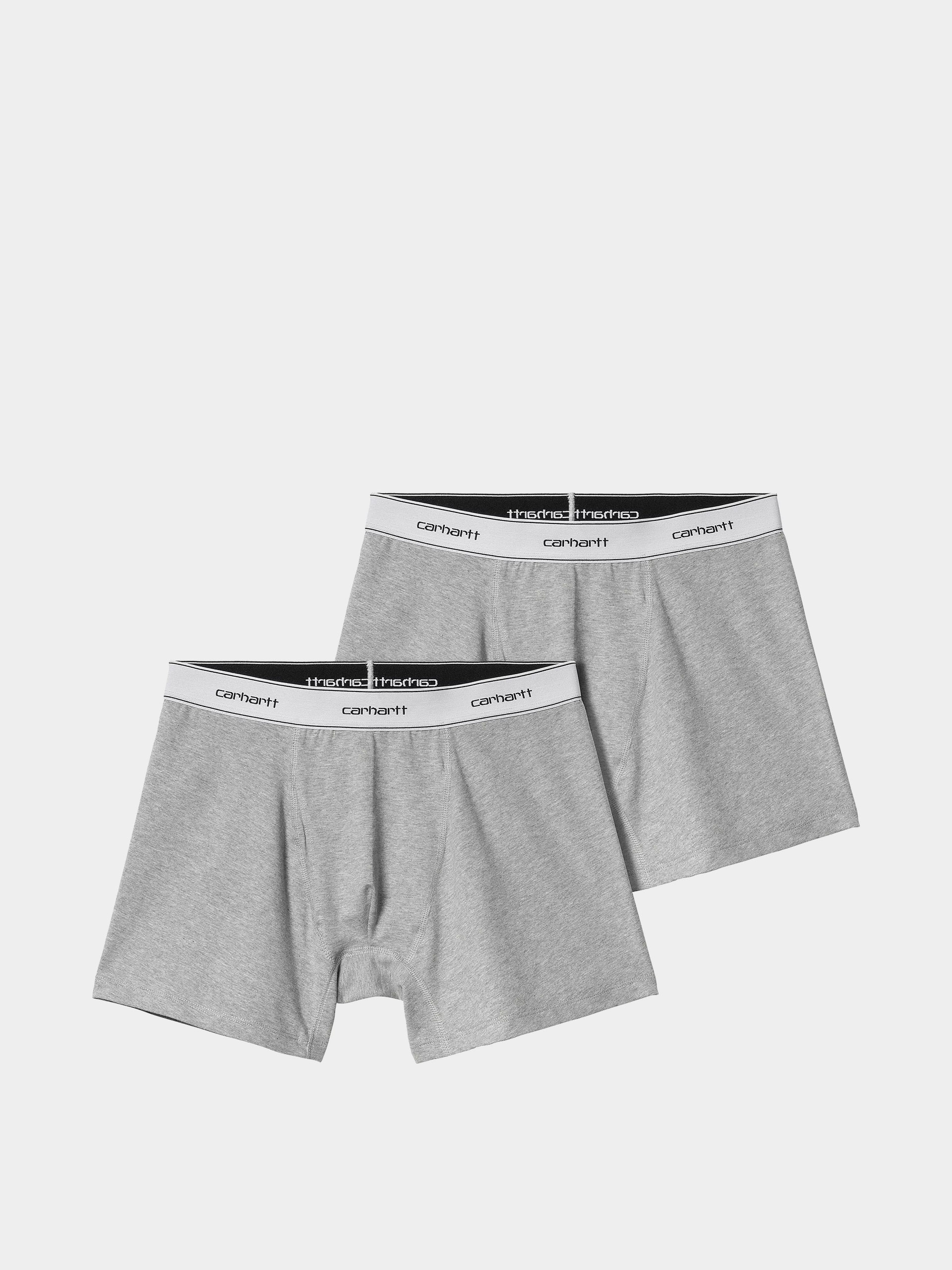 Spodné prádlo Carhartt WIP Cotton Trunks (grey heather/grey heather)