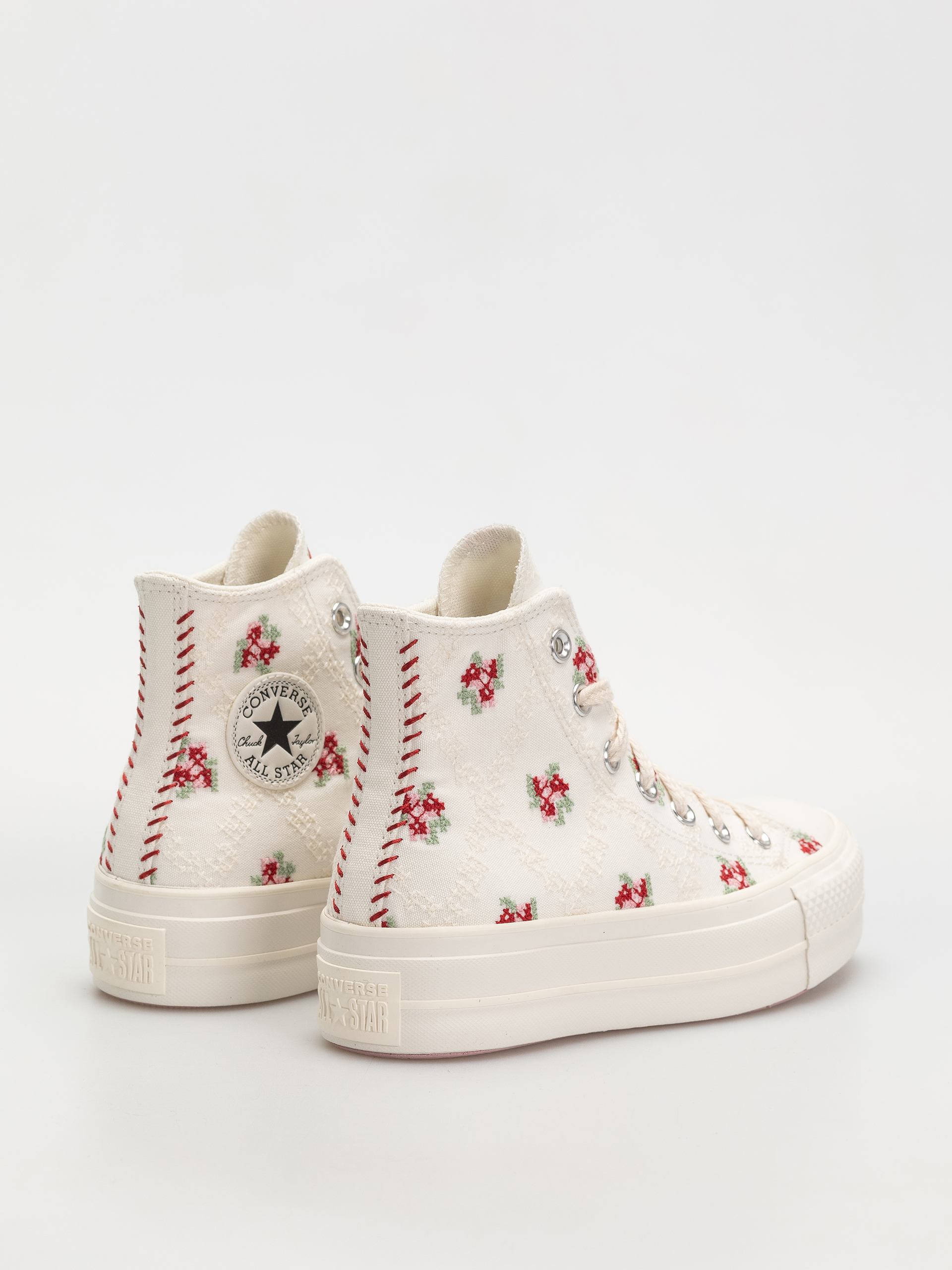 Tenisky Converse Chuck Taylor All Star Lift Hi Wmn (vintage white/horizon pink)