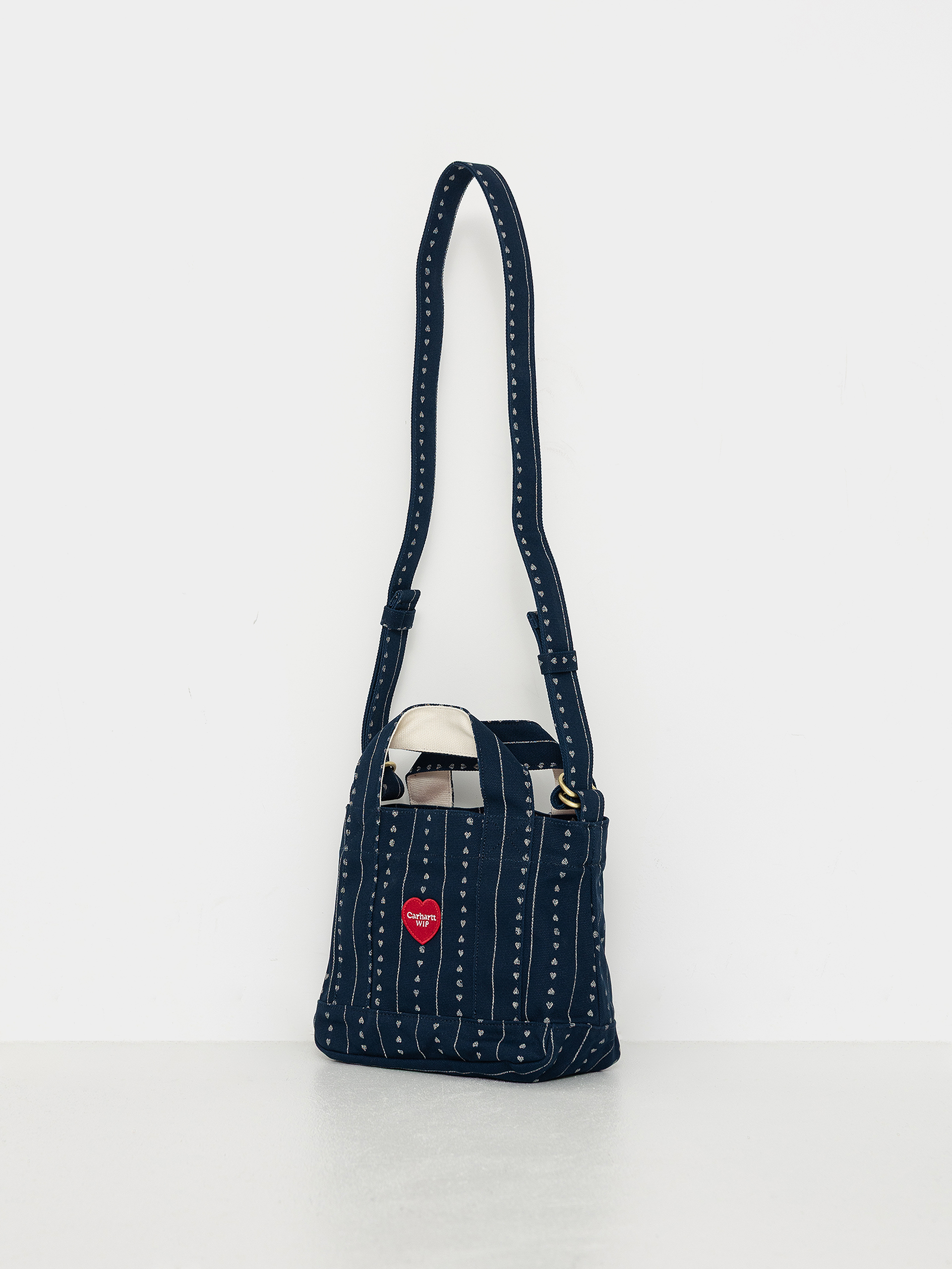Kabelka Carhartt WIP Drewe Small (heart c pinstripe/ink/natural)