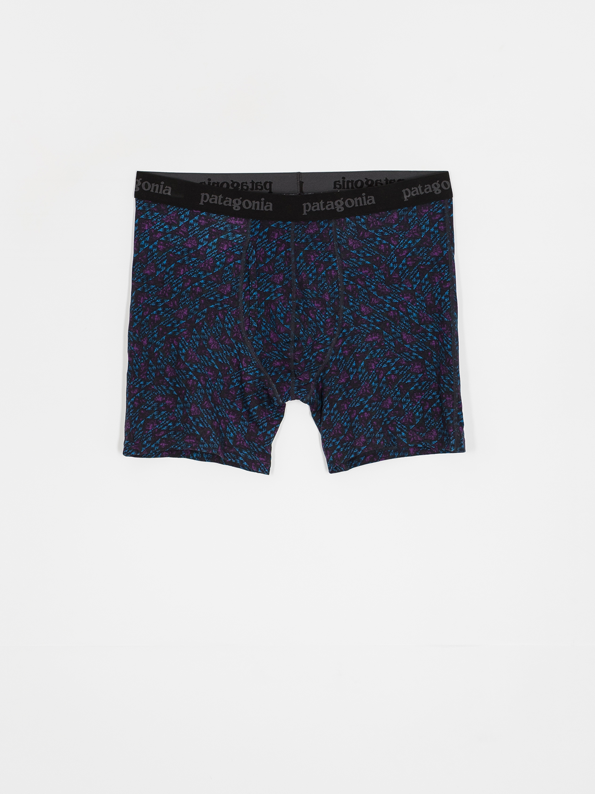Spodné prádlo Patagonia Essential Boxer Briefs 6in (synched flight/pitch blue)