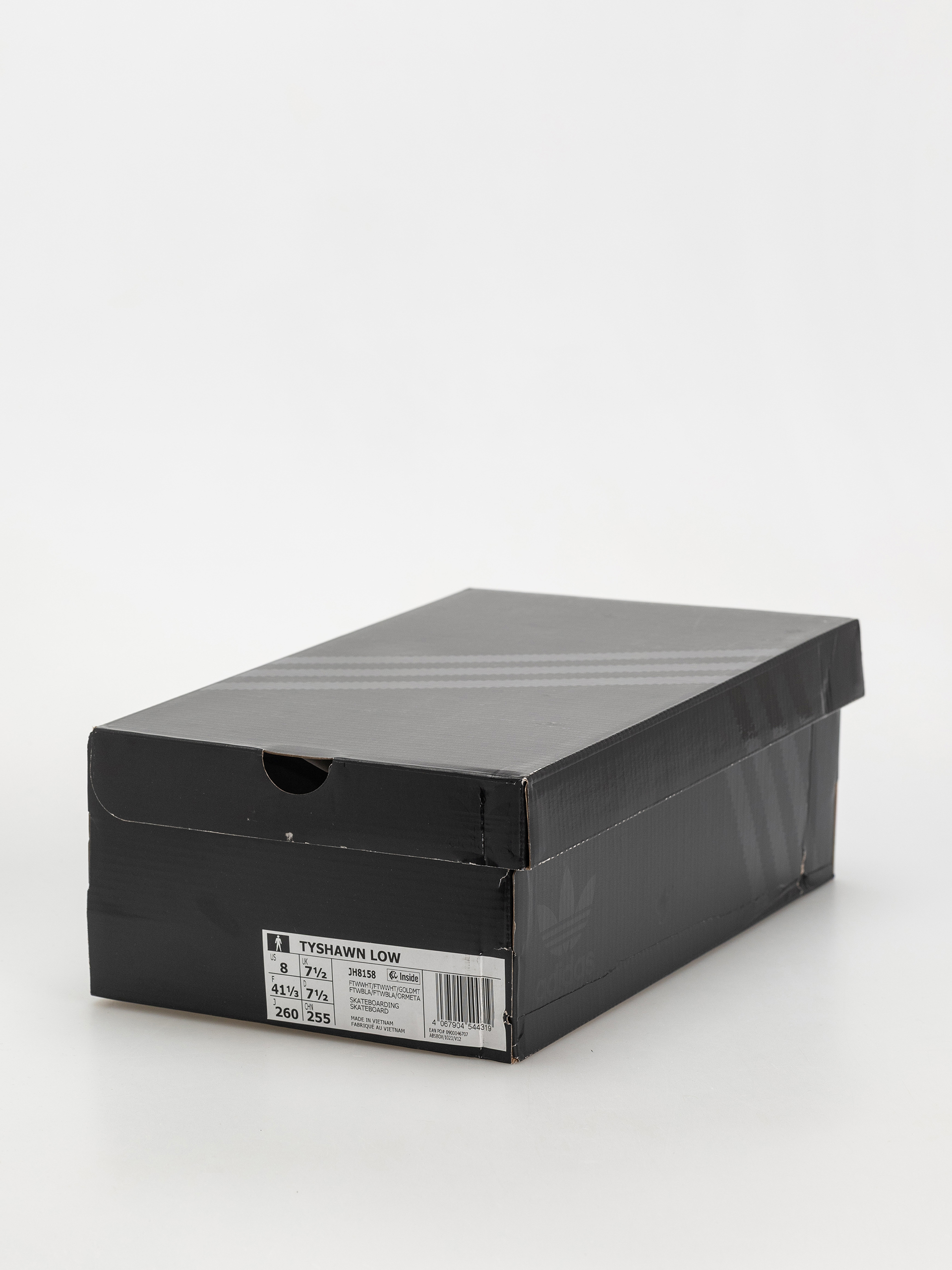 Topánky adidas Tyshawn Low (ftwwht/ftwwht/goldmt)