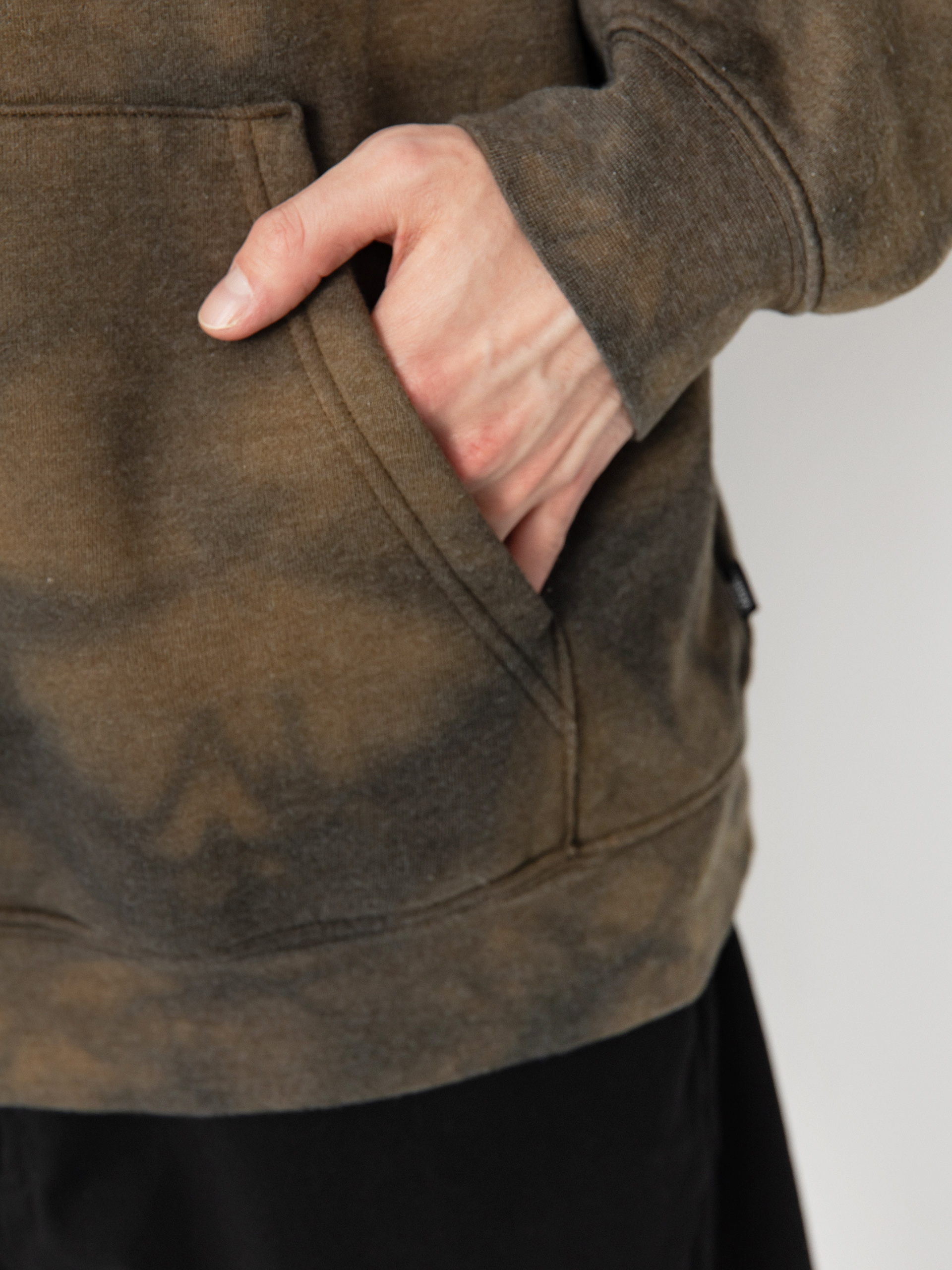 Mikina s kapucňou Vans Mte Canyonlands HD (sepia)