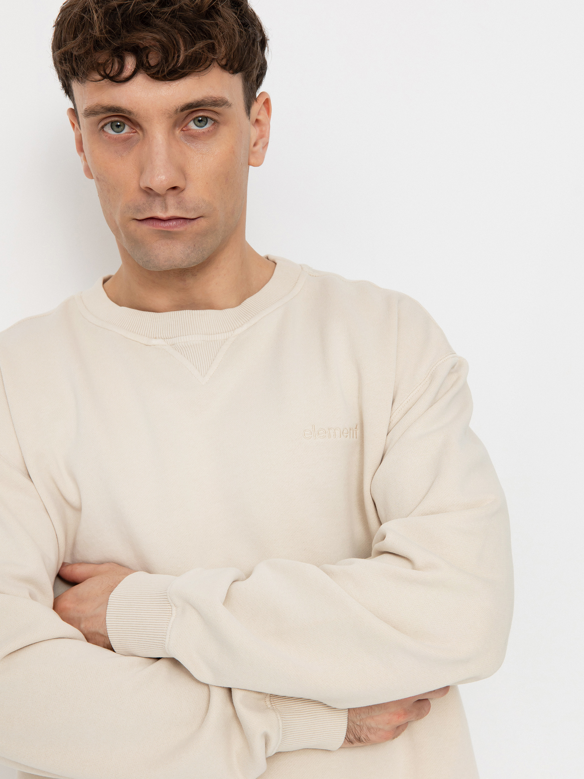 Mikina Element Cornell 3.0 Cr (oat milk)