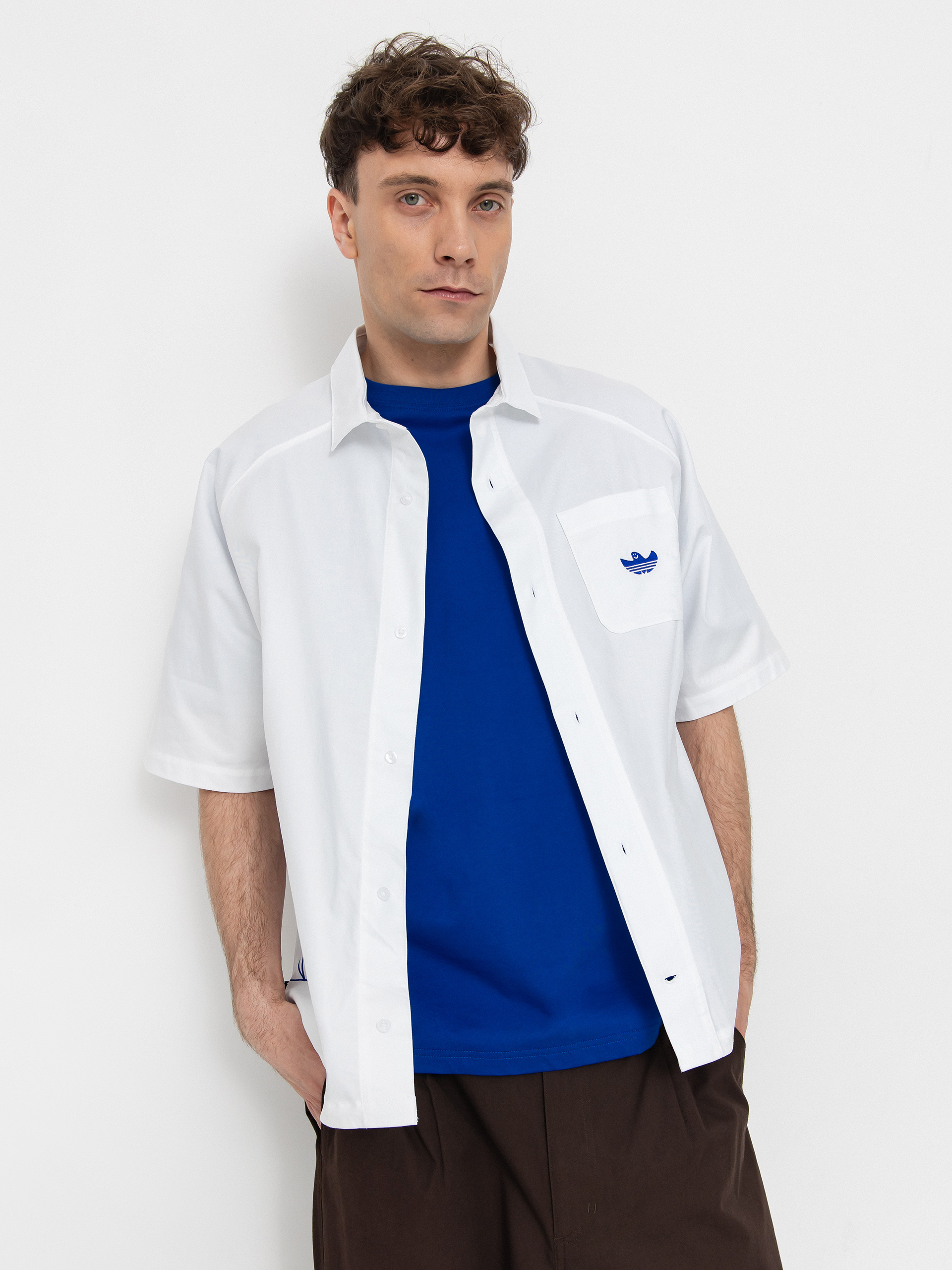 Mikina adidas Shmoo Cs Button (white)