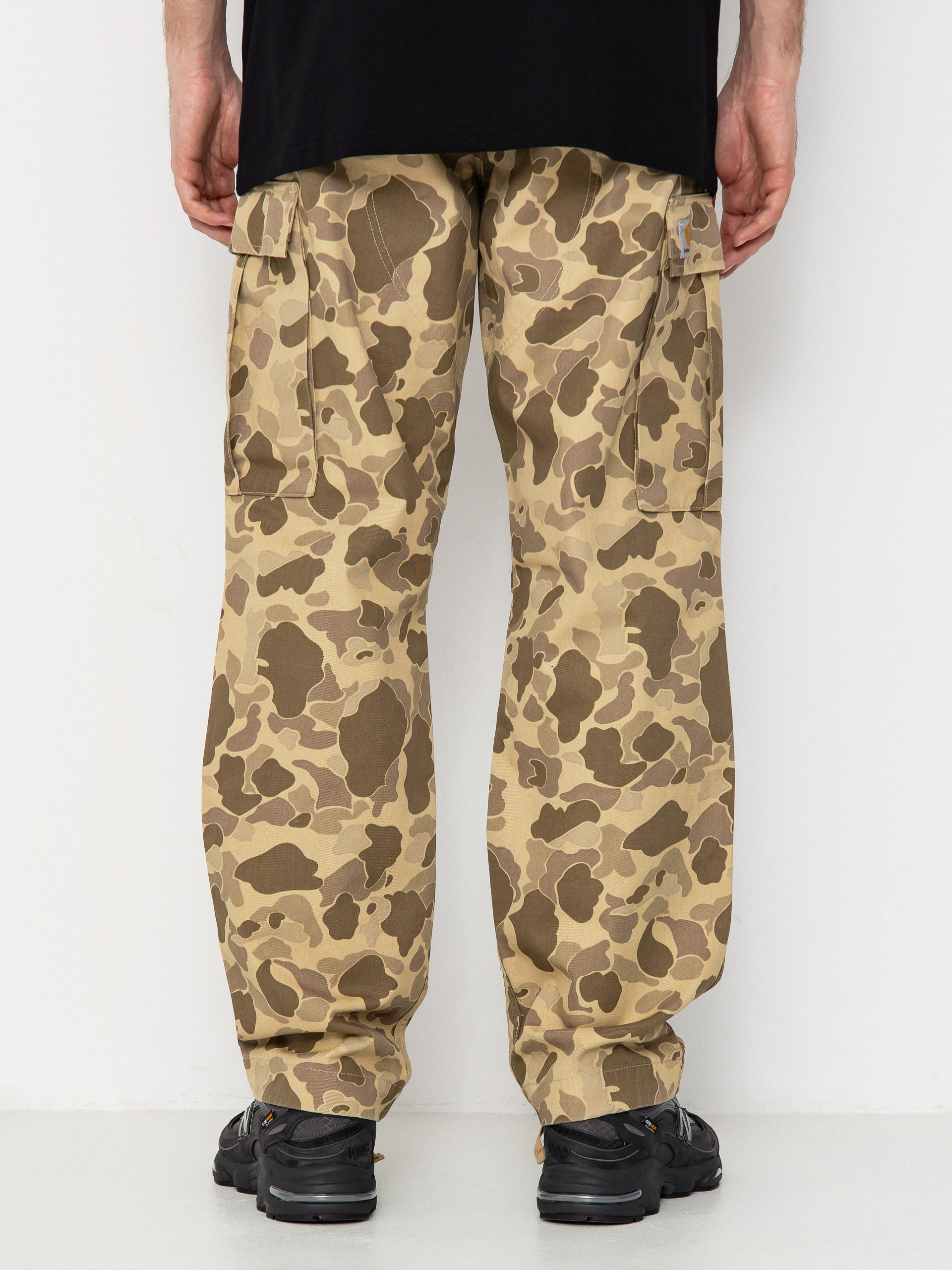 Nohavice Carhartt WIP Regular Cargo (camo duck/desert)