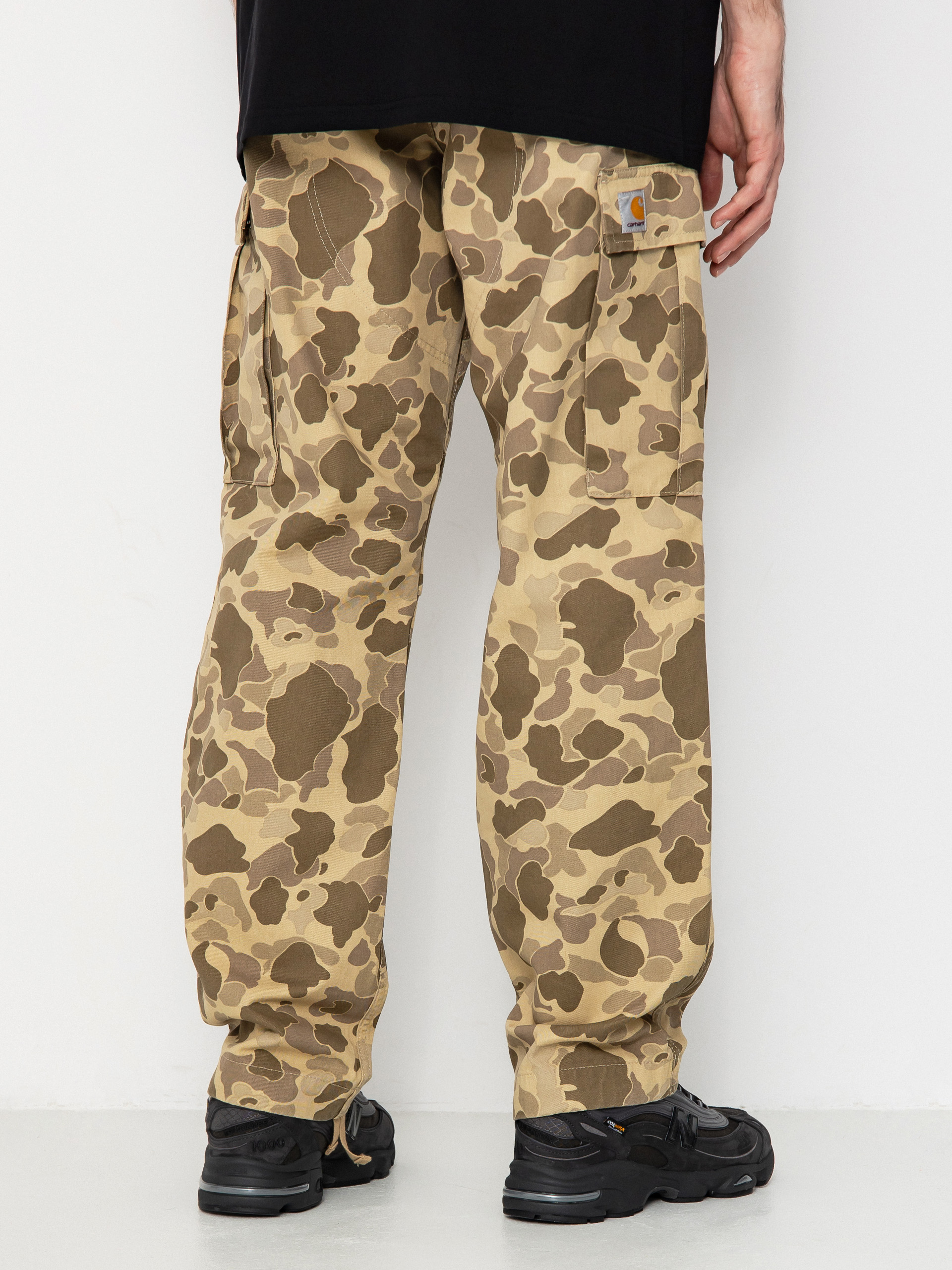 Nohavice Carhartt WIP Regular Cargo (camo duck/desert)