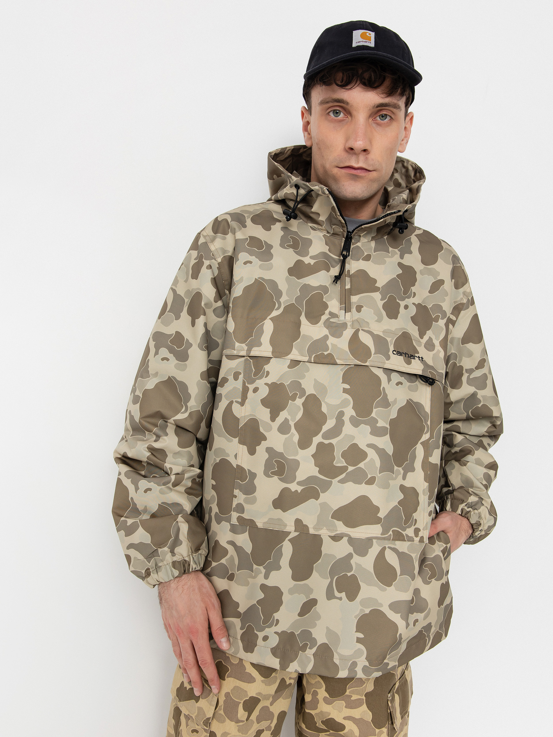 Bunda Carhartt WIP Windbreaker (camo duck/desert/black)