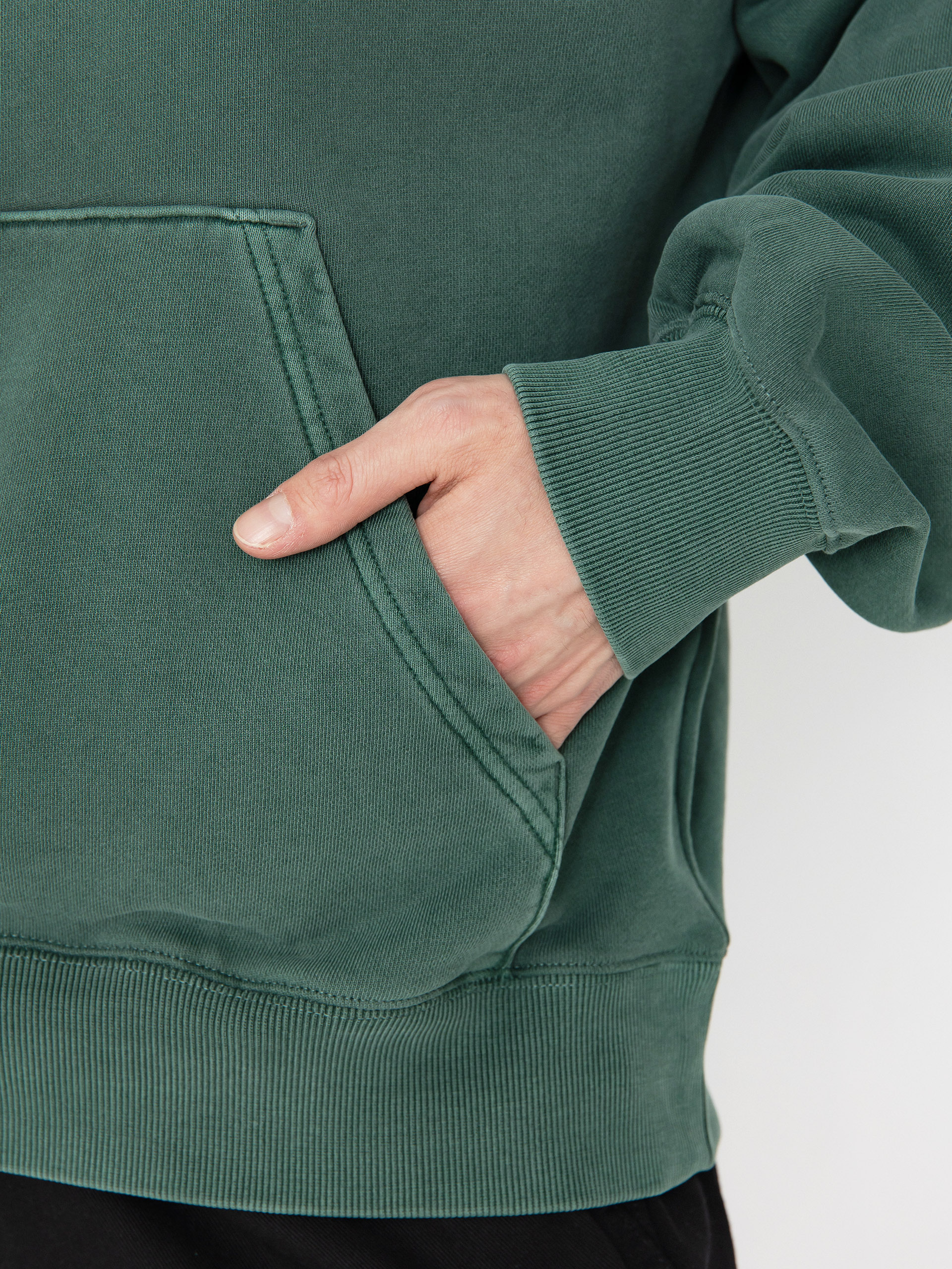 Mikina s kapucňou Carhartt WIP Library HD (conifer)