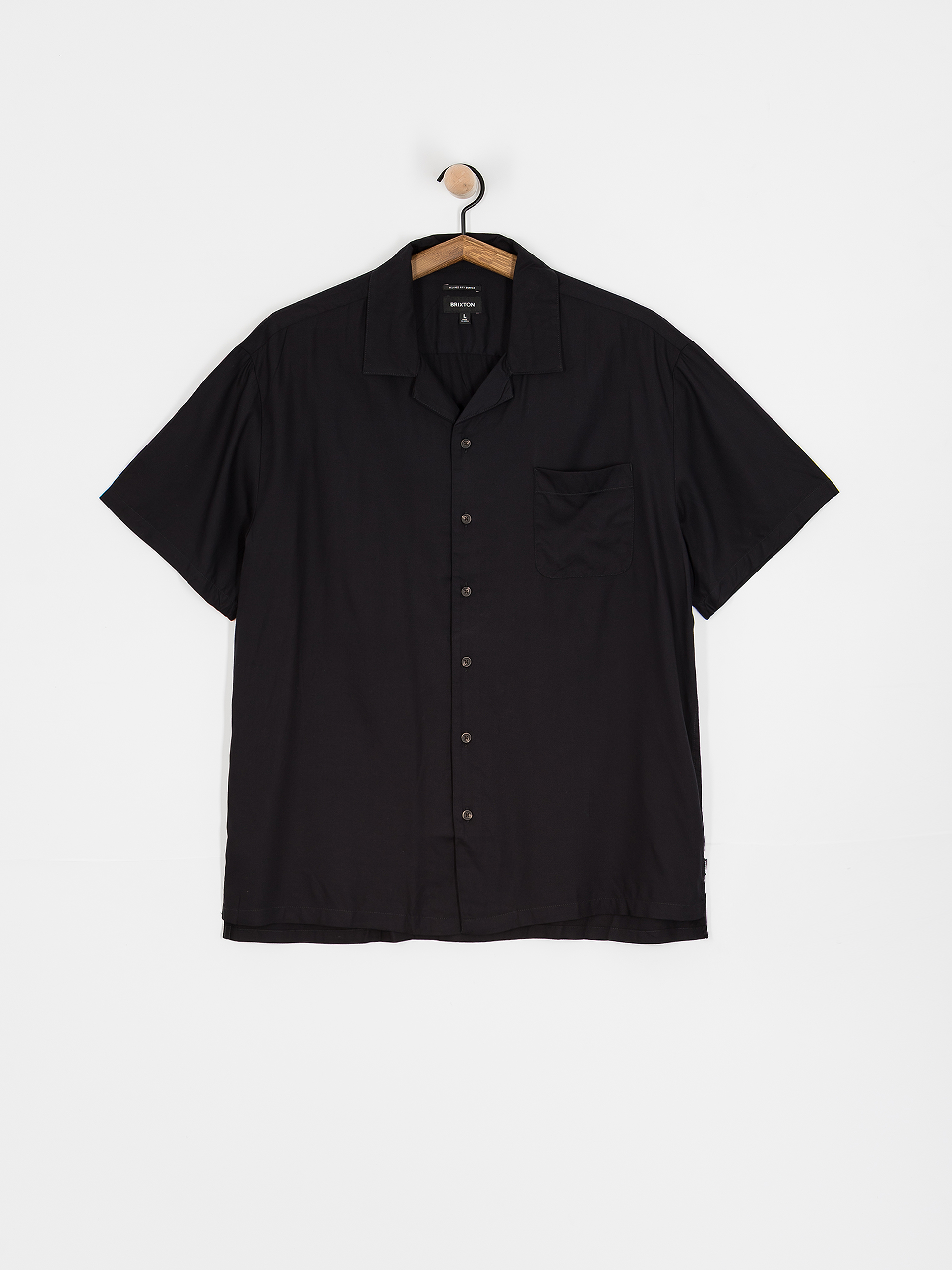 Košeľa Brixton Bunker (black)