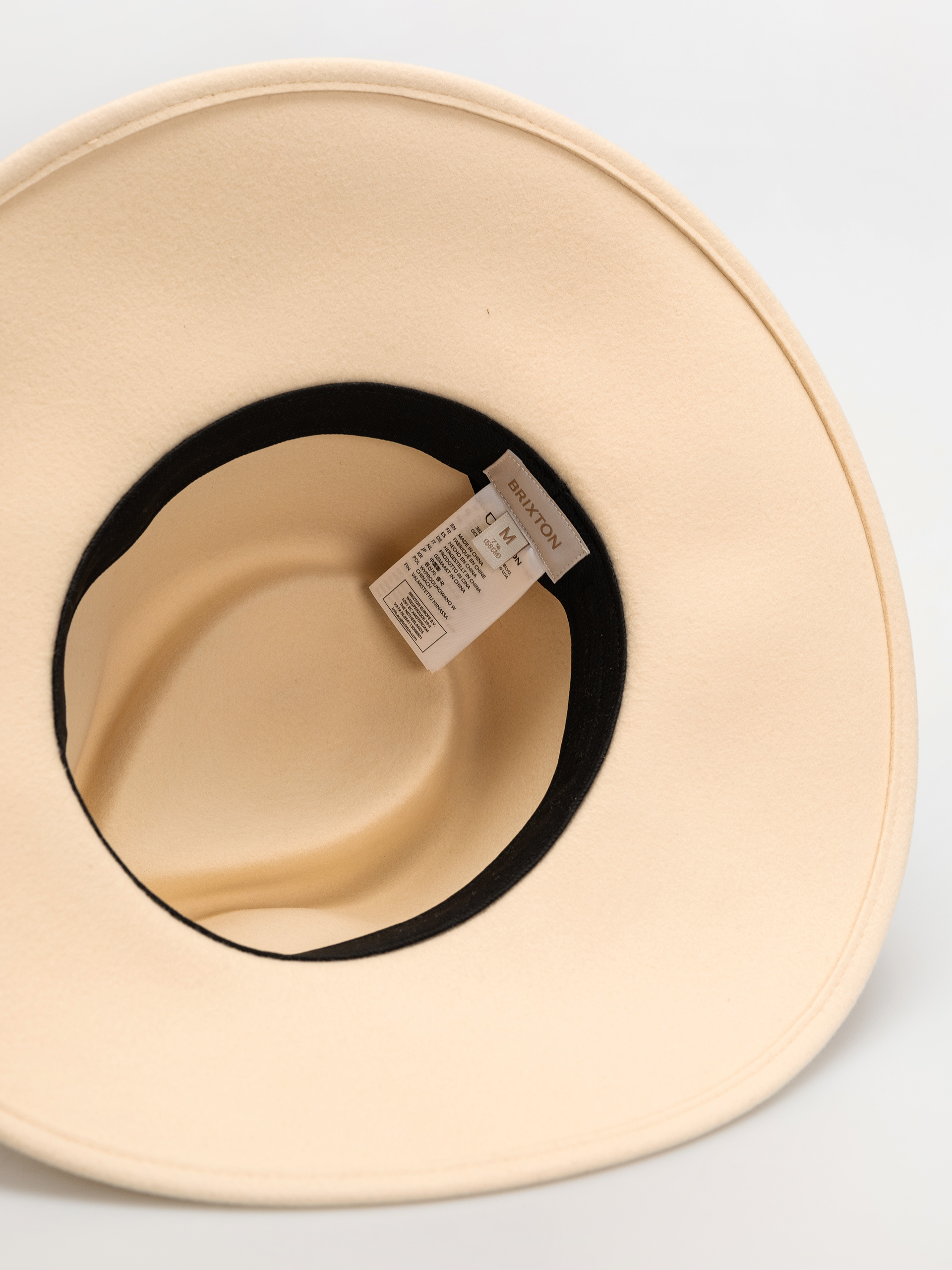 Klobúk Brixton Eleanor Felt Packable Wmn (macadamia)