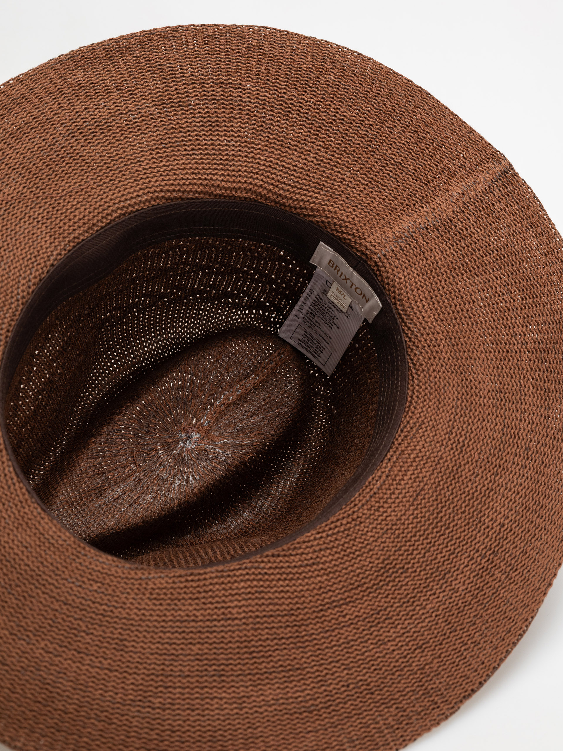 Klobúk Brixton Lyons Knit Pattern Packable Wmn (coffee/coffee)