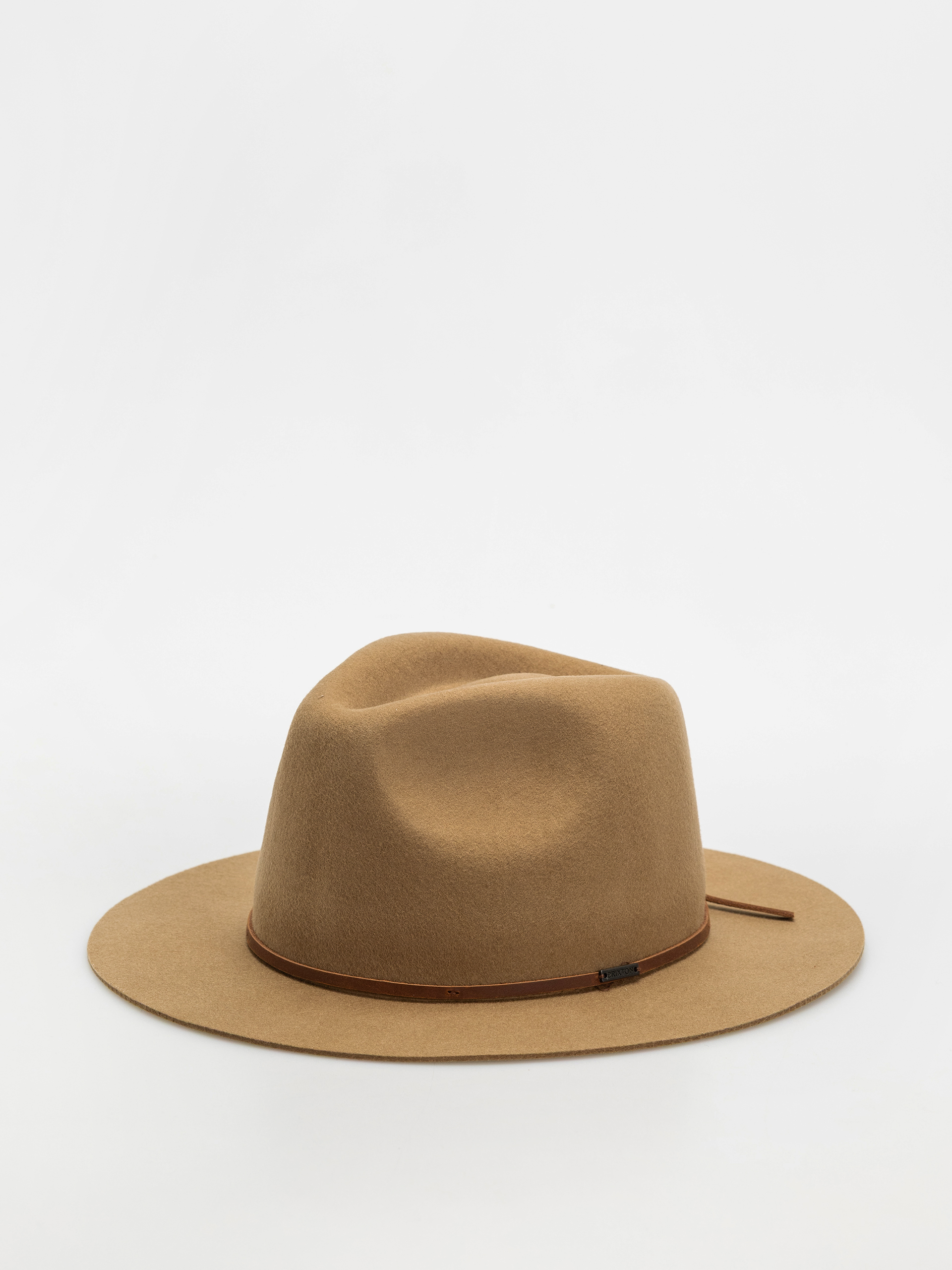 Klobúk Brixton Wesley Fedora (dune/dune)