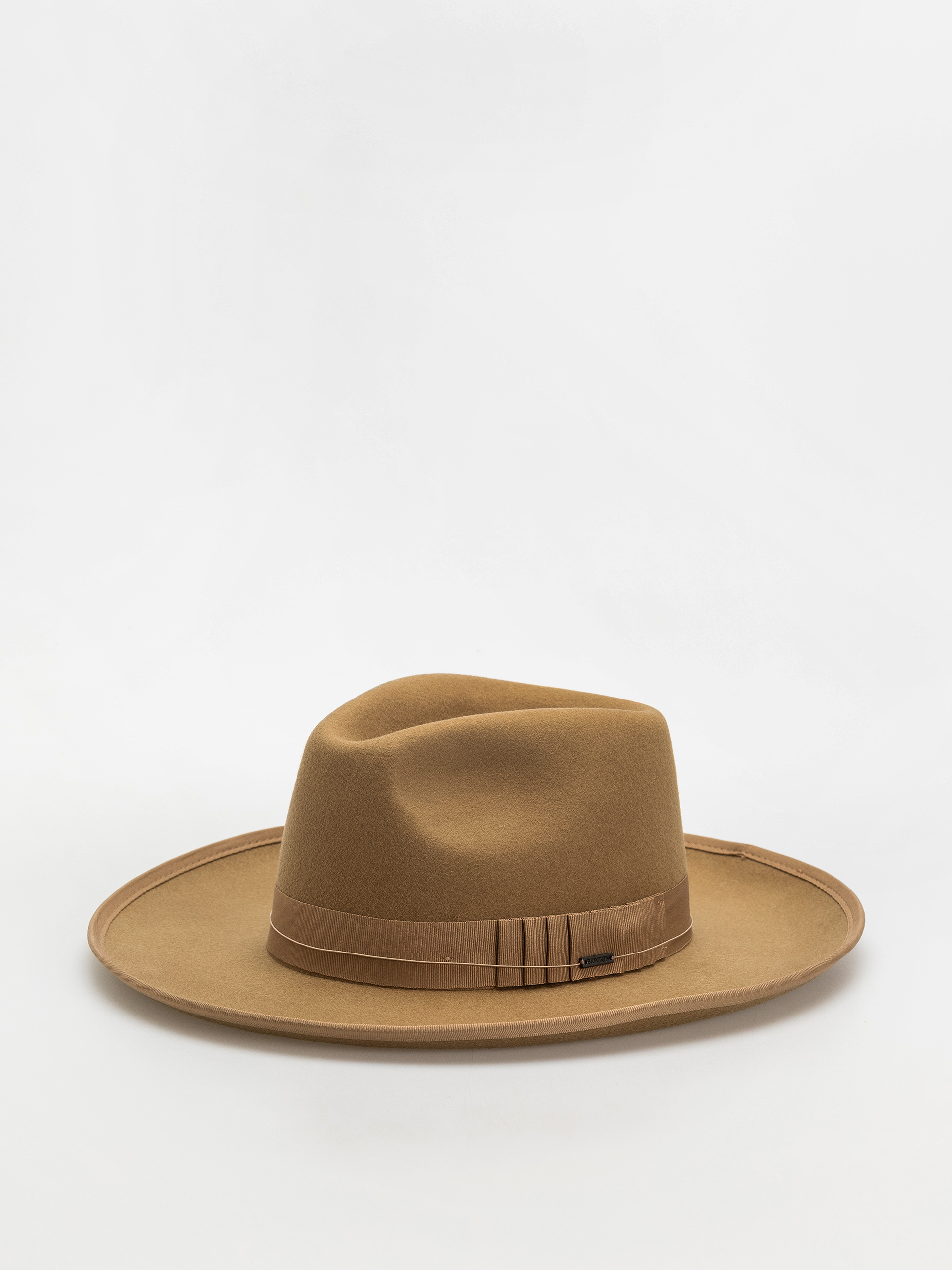 Klobúk Brixton Reno Fedora (dune/dune)