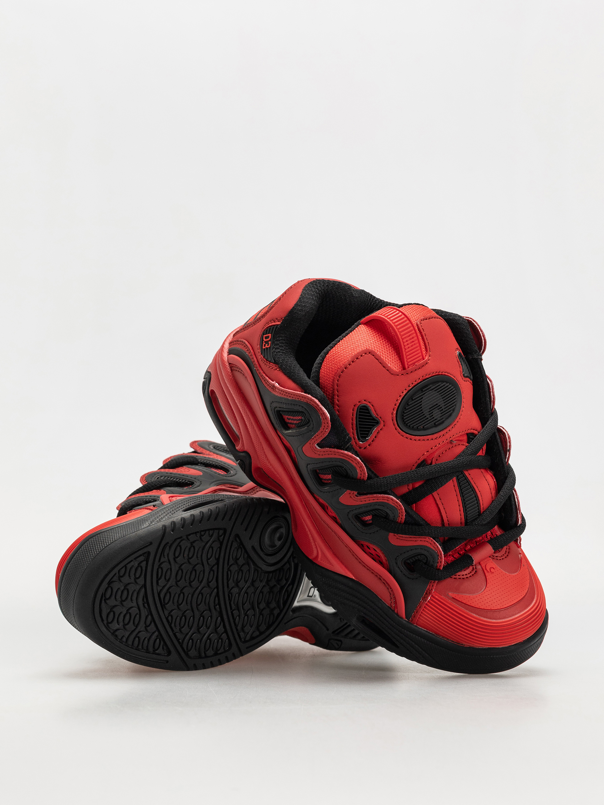 Topánky Osiris D3 2001 (red/black/red)