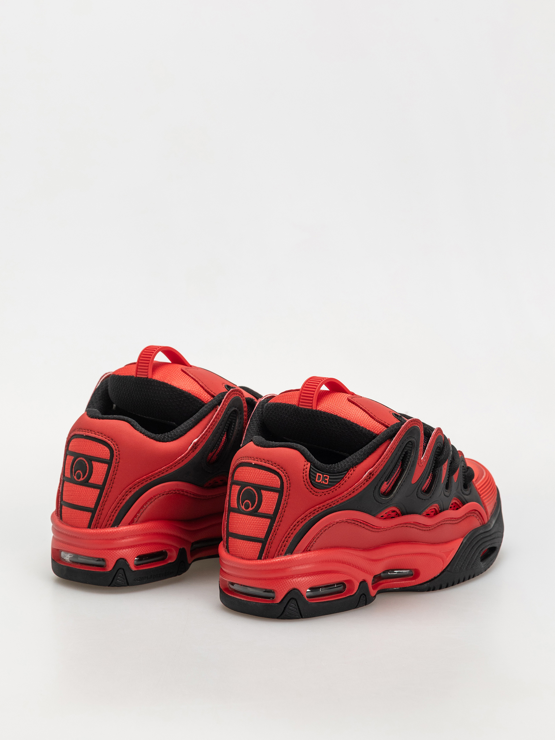 Topánky Osiris D3 2001 (red/black/red)