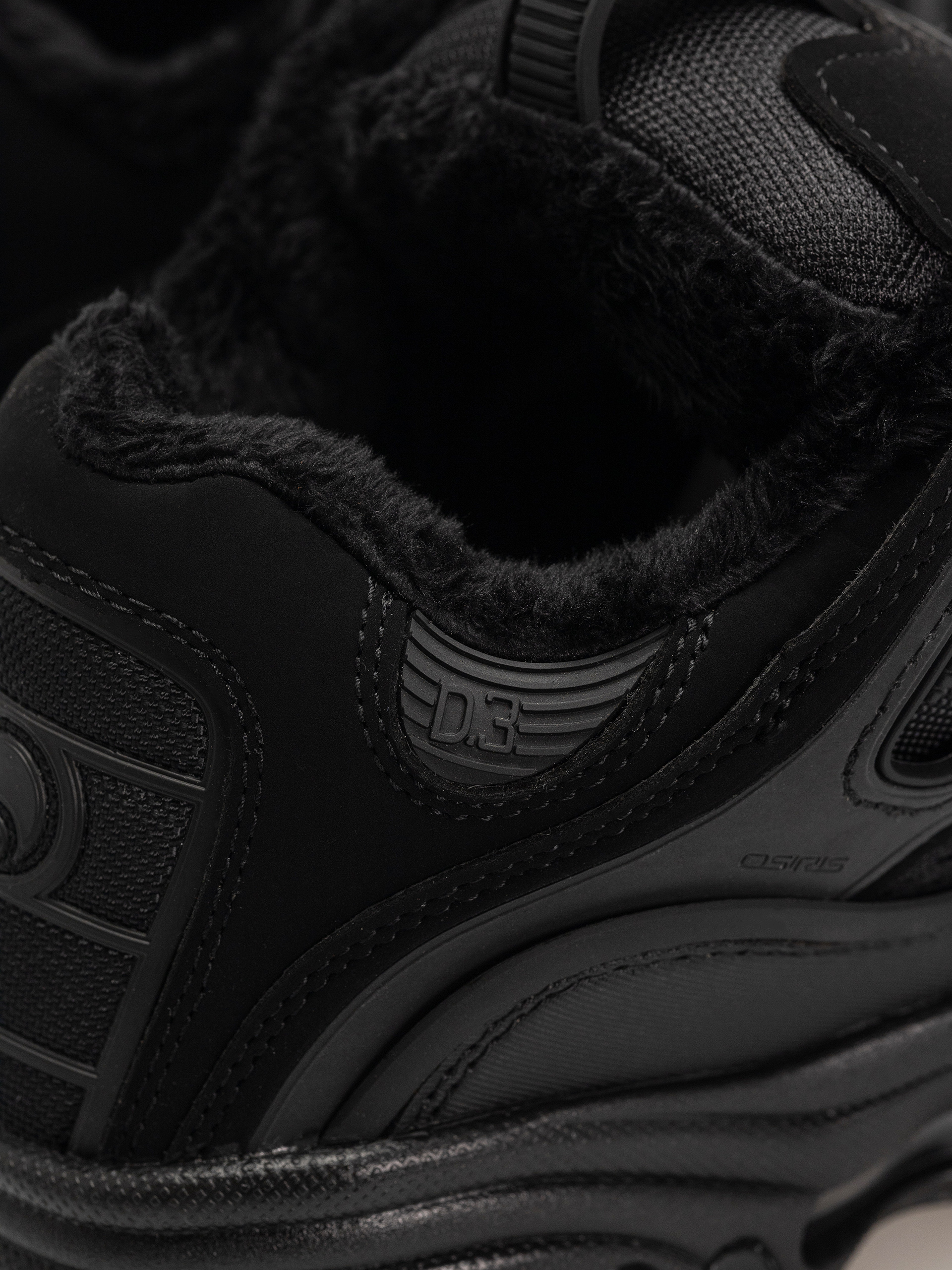 Topánky Osiris D3 2001 (black/black/shearling)