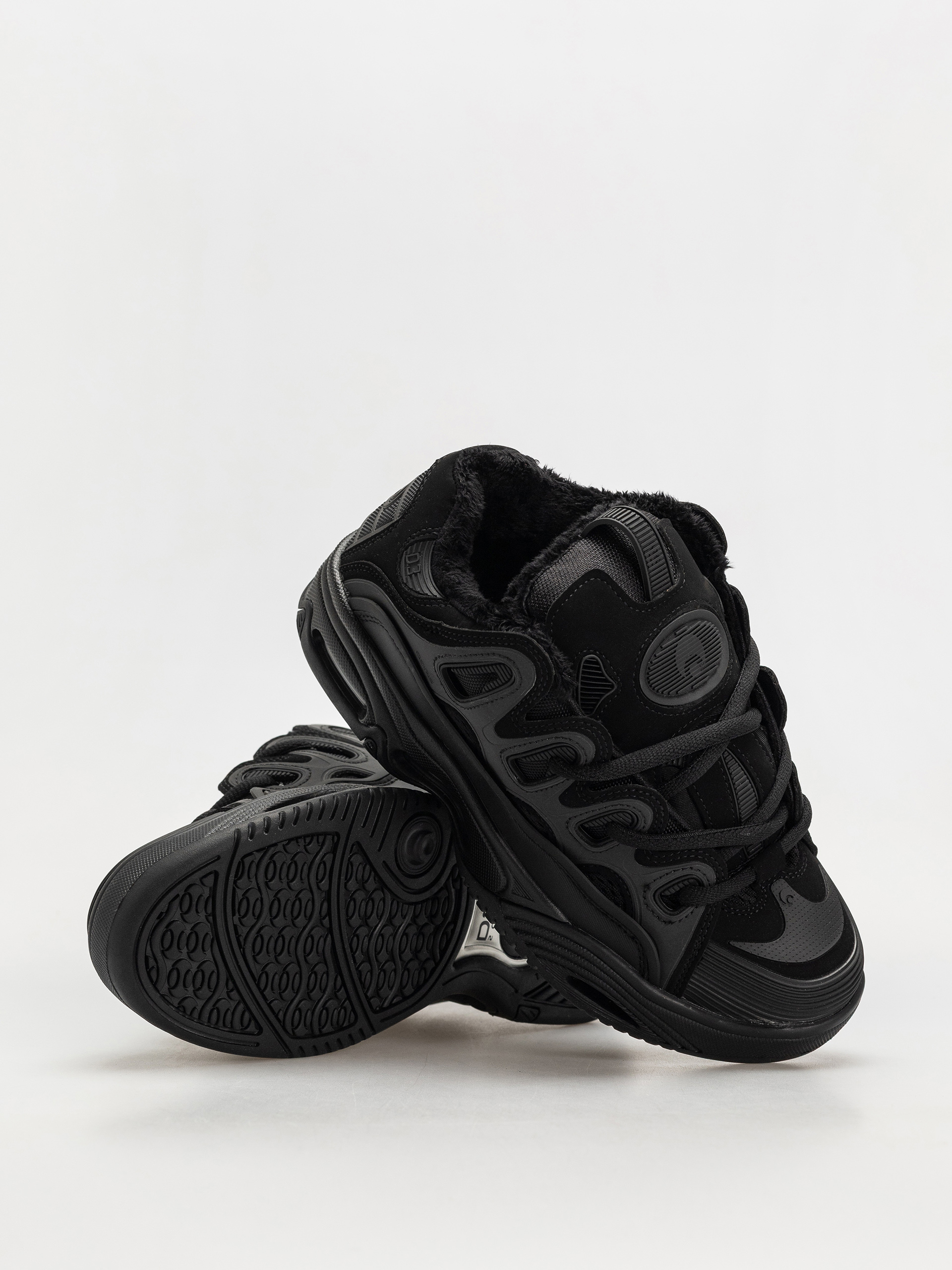 Topánky Osiris D3 2001 (black/black/shearling)