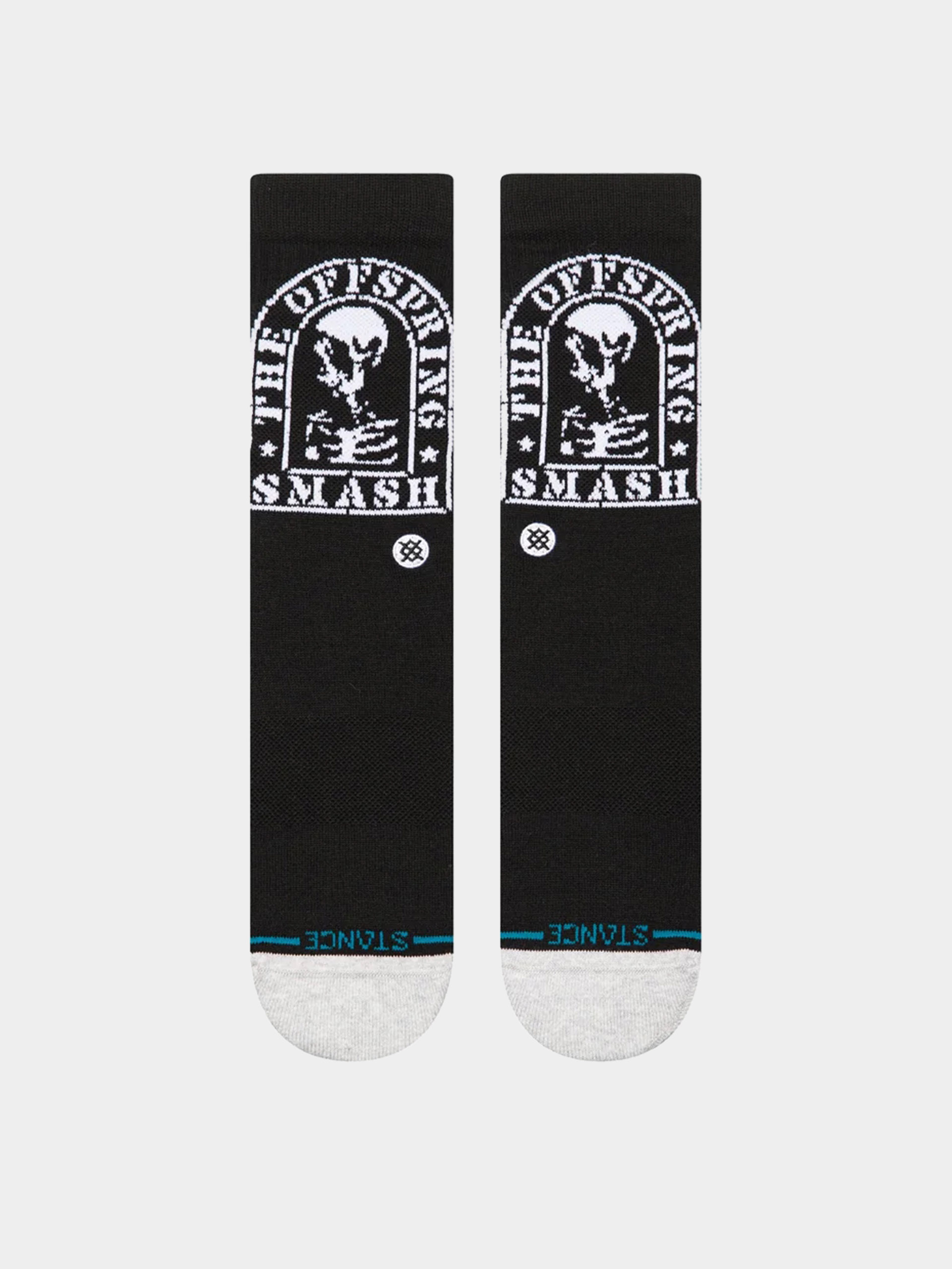 Ponožky Stance Smashed Crew (black)