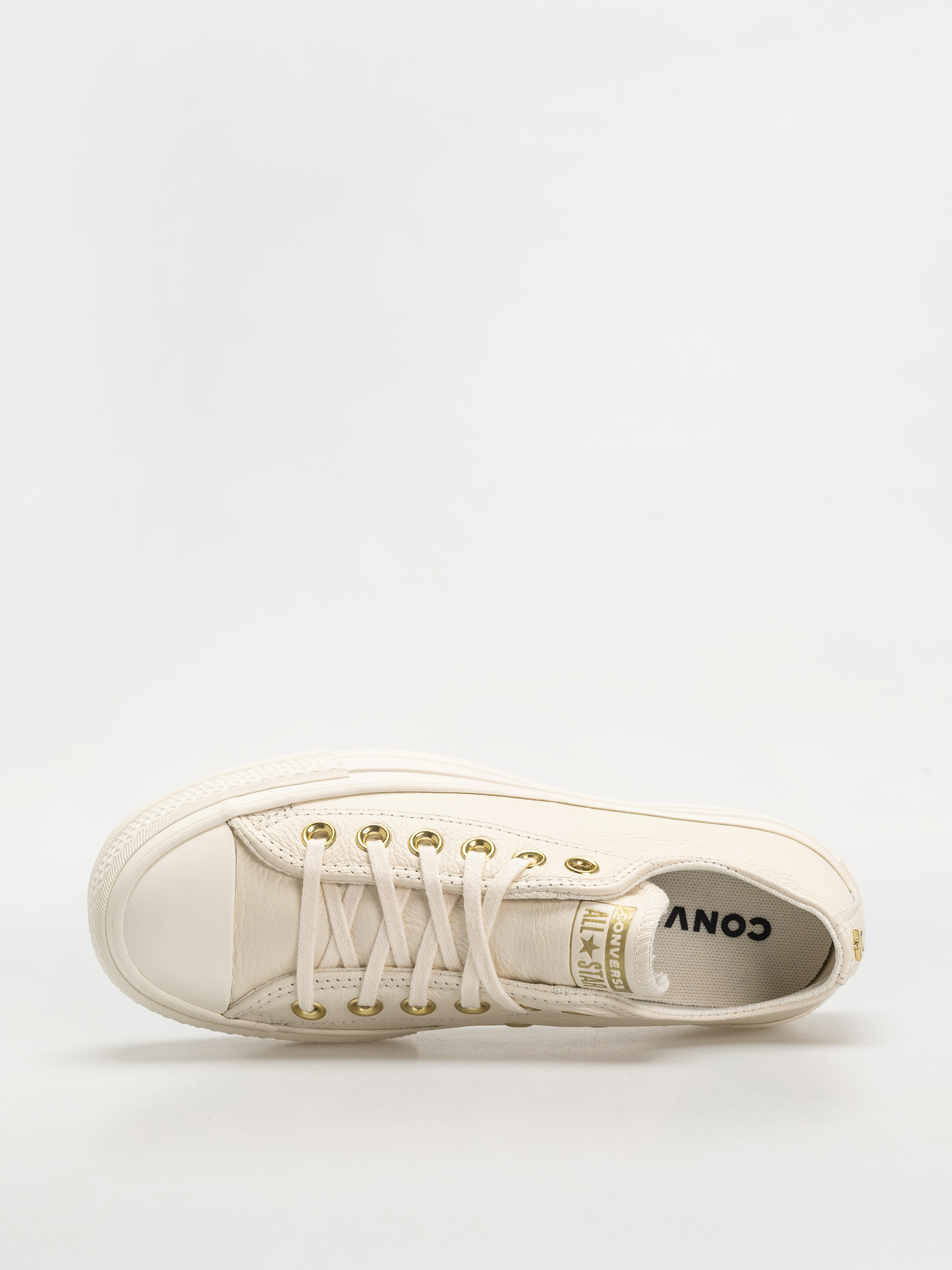 Tenisky Converse Chuck Taylor All Star Lift Ox Wmn (egret/egret/gold)