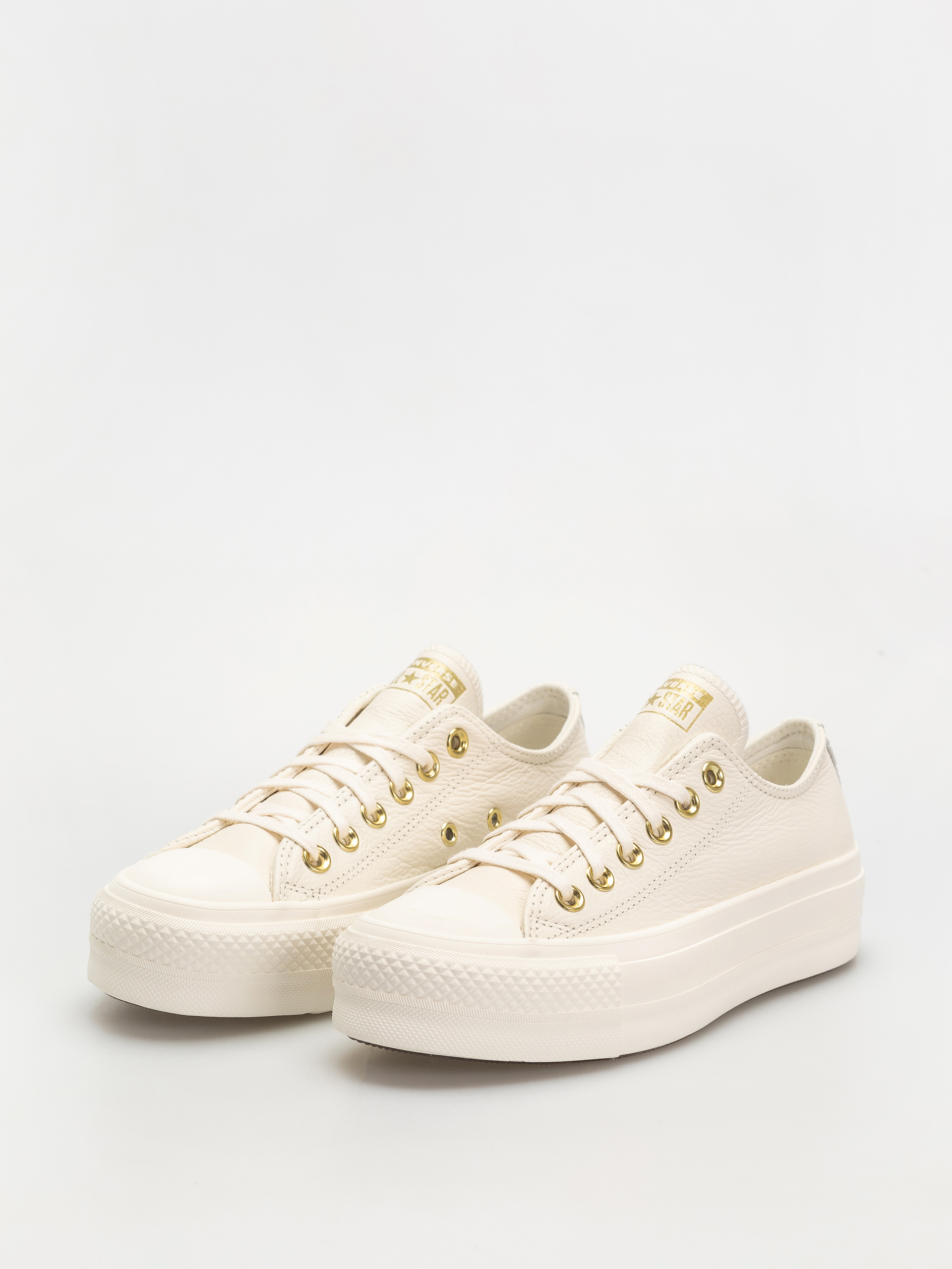Tenisky Converse Chuck Taylor All Star Lift Ox Wmn (egret/egret/gold)