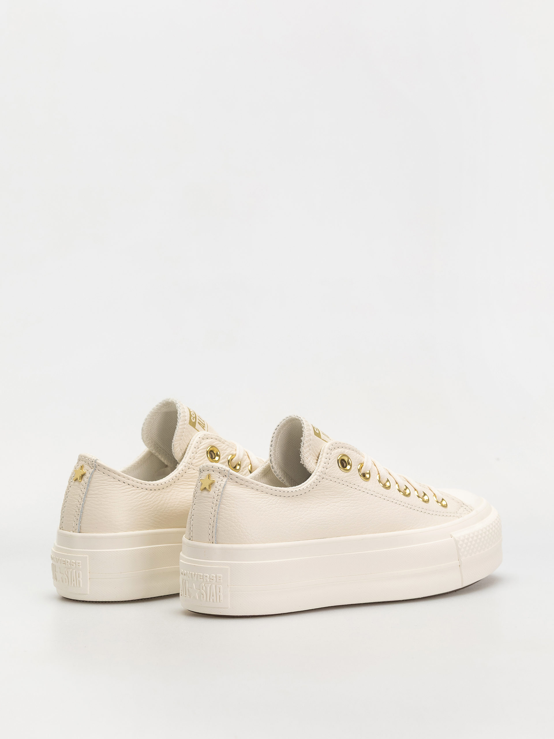 Tenisky Converse Chuck Taylor All Star Lift Ox Wmn (egret/egret/gold)