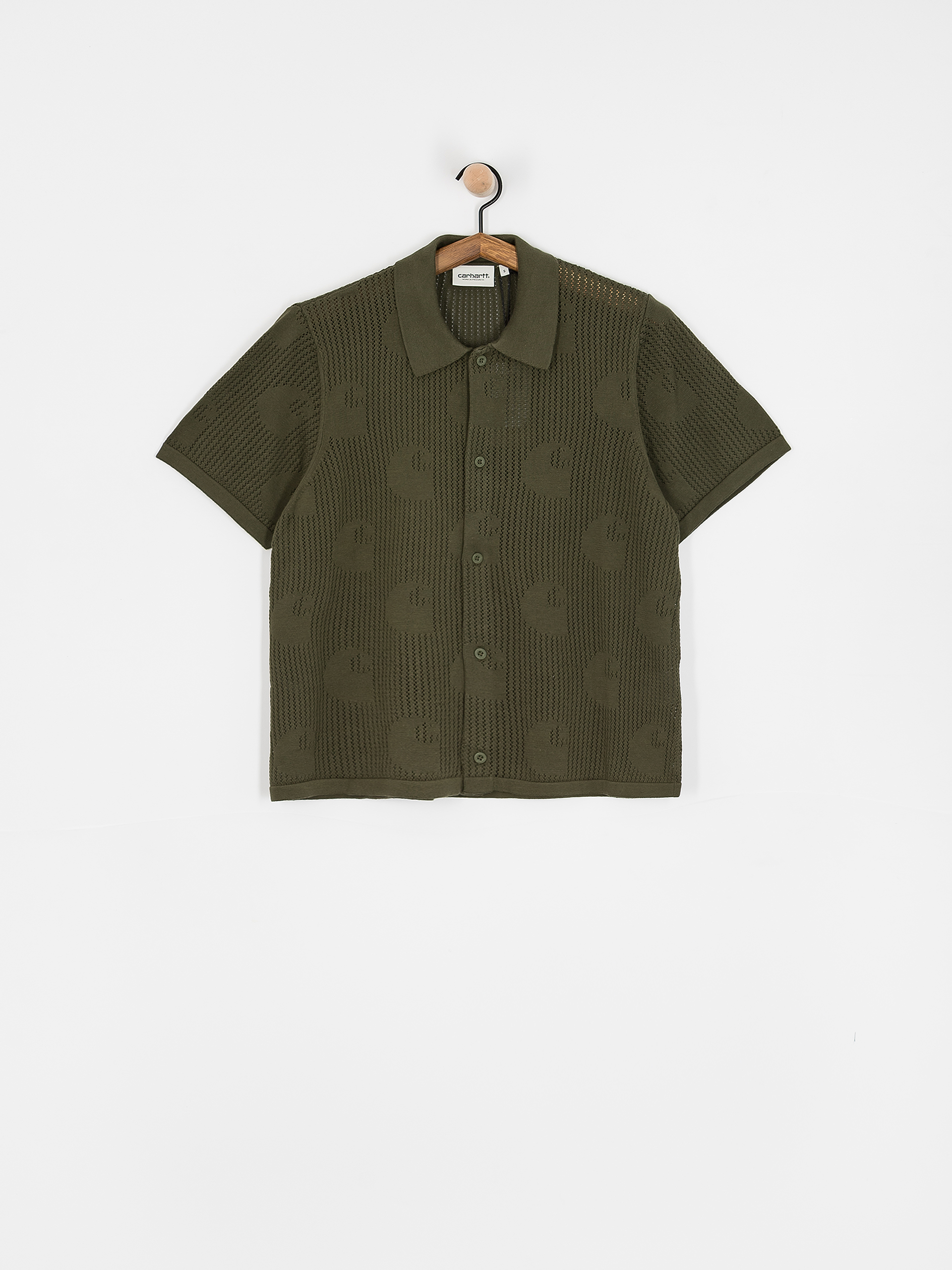 Košeľa Carhartt WIP Temple Knit Wmn (dollar green)