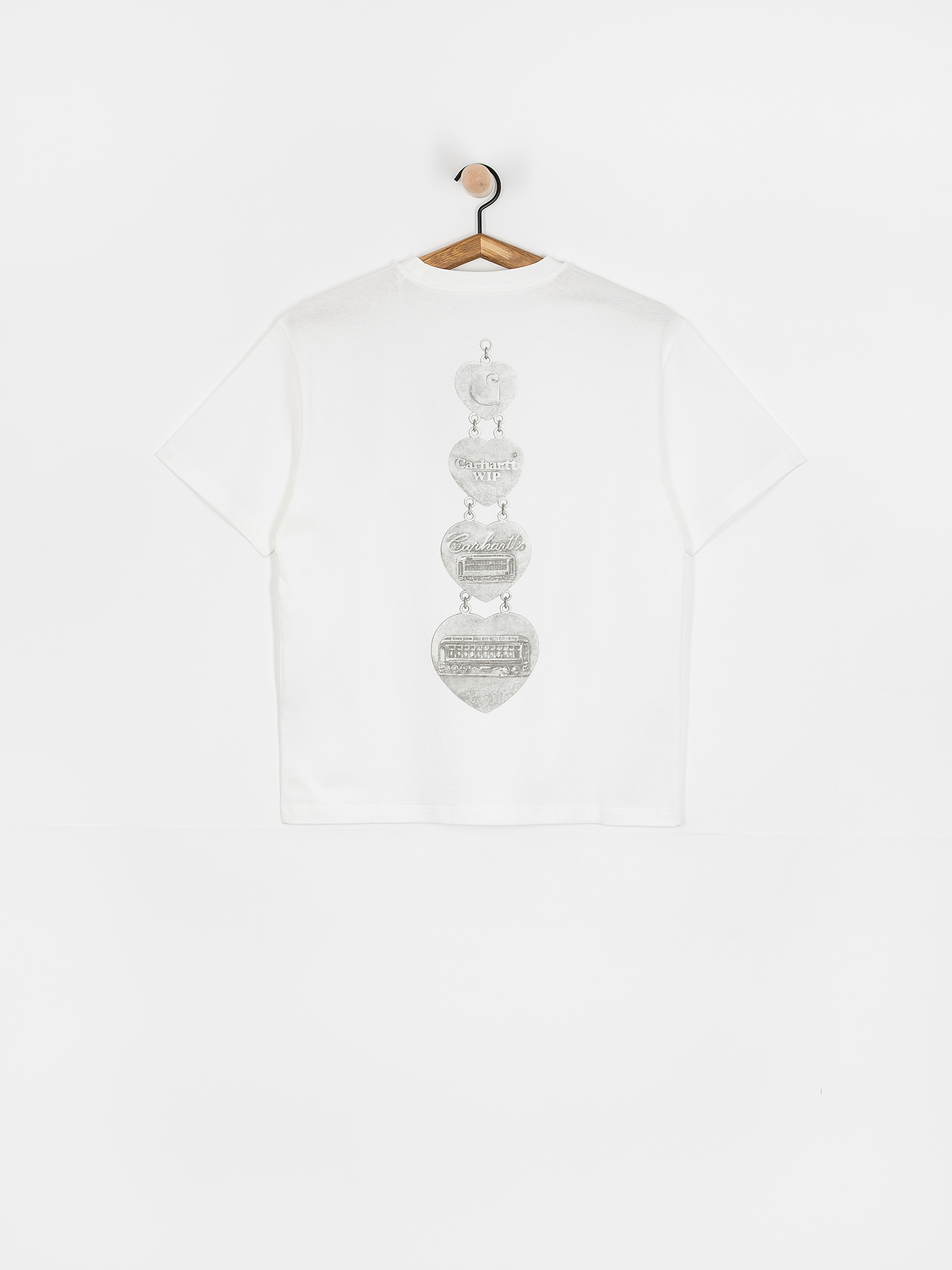 Tričko Carhartt WIP Hartt Chain Wmn (white)